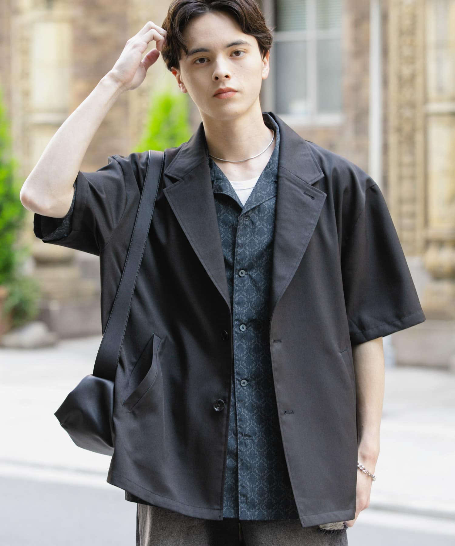 身長：173cm サイズ：L