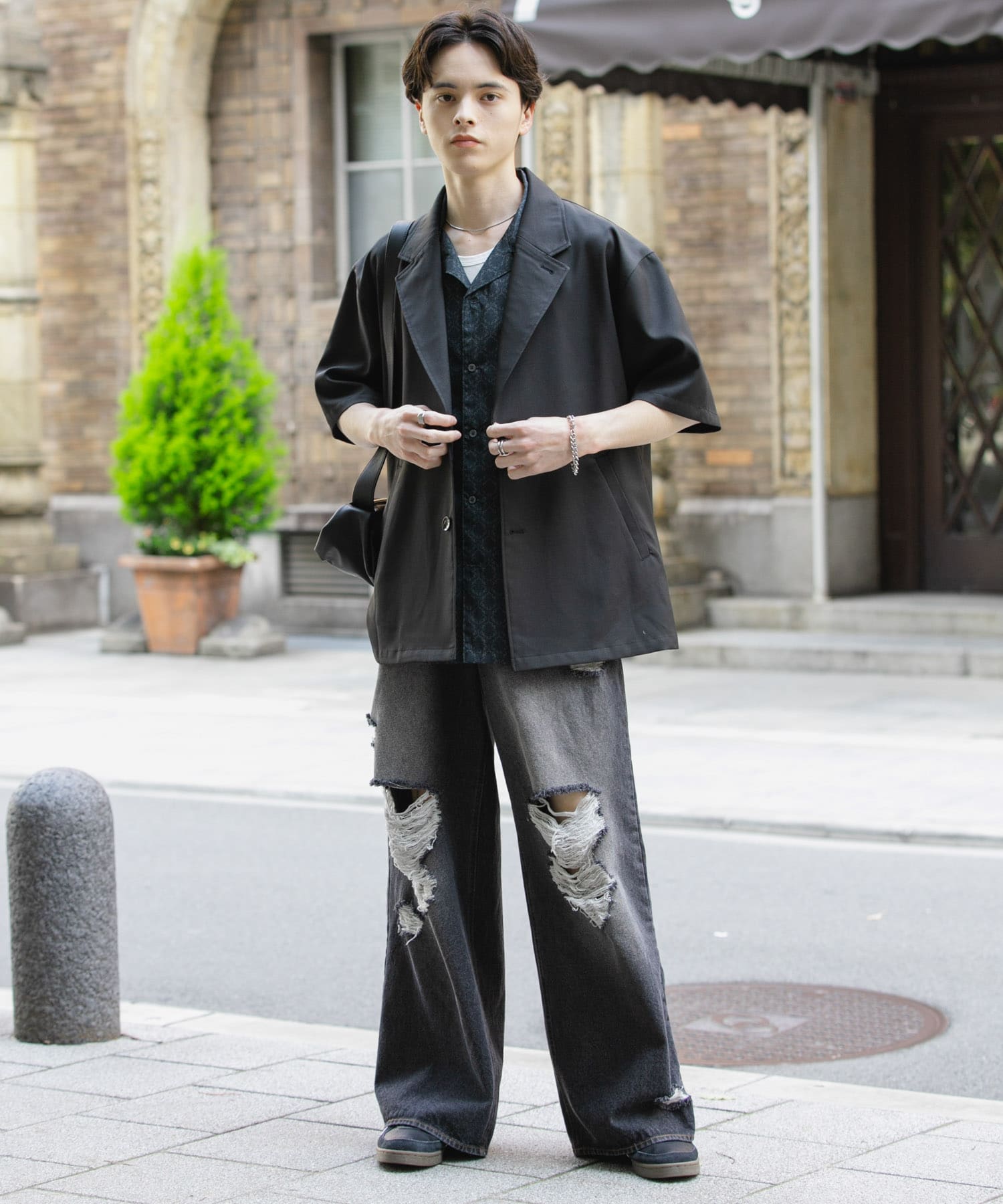 身長：173cm サイズ：L