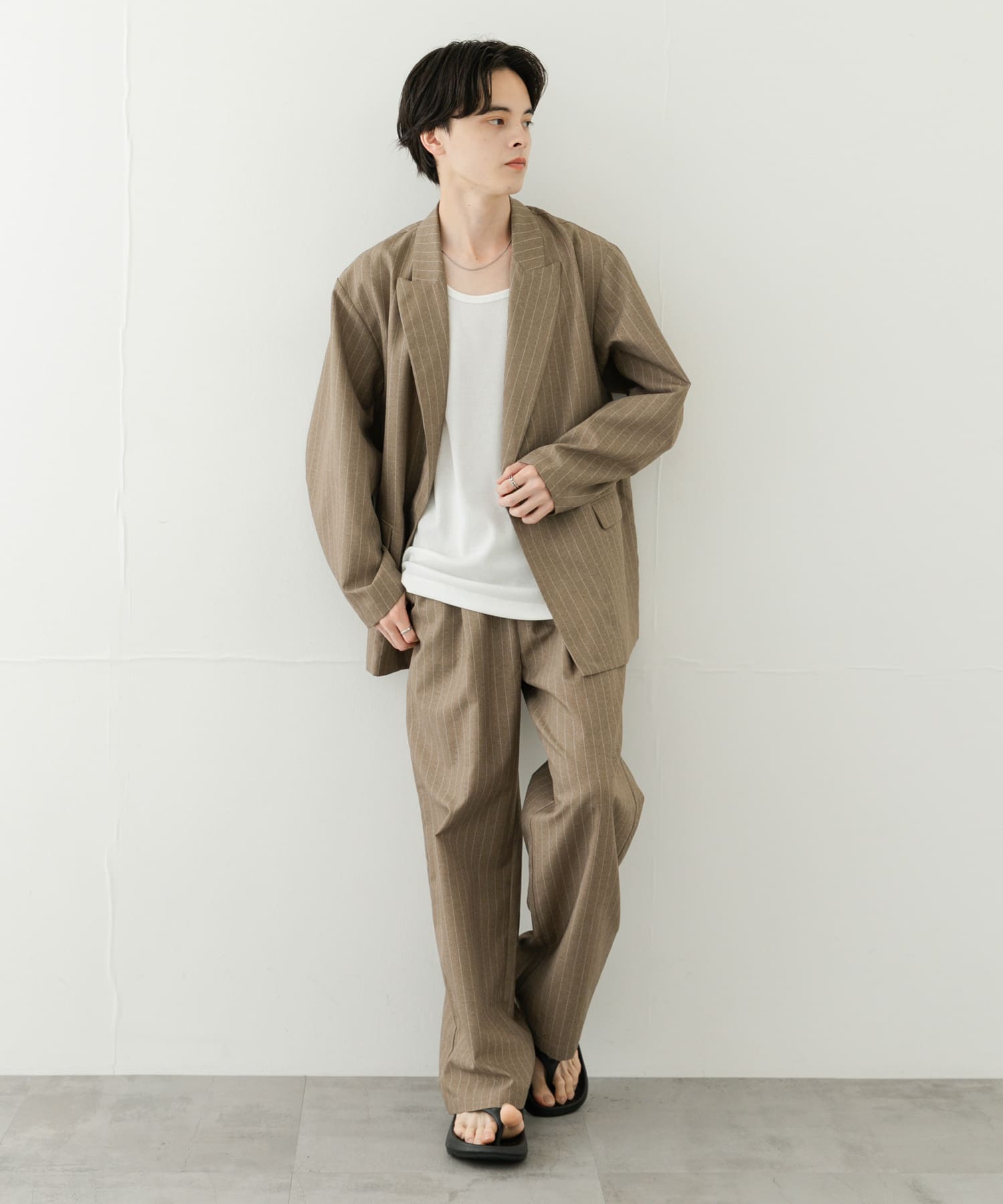 身長：173cm サイズ：L