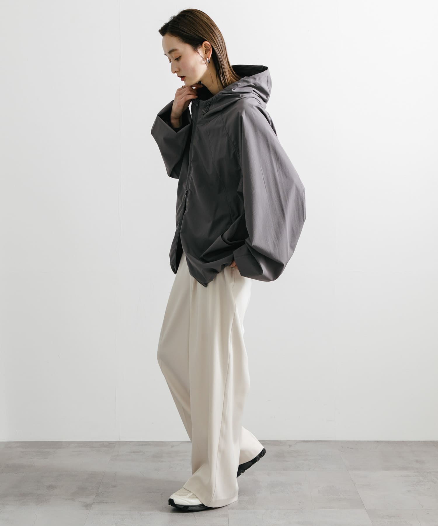 身長：169cm サイズ：L
