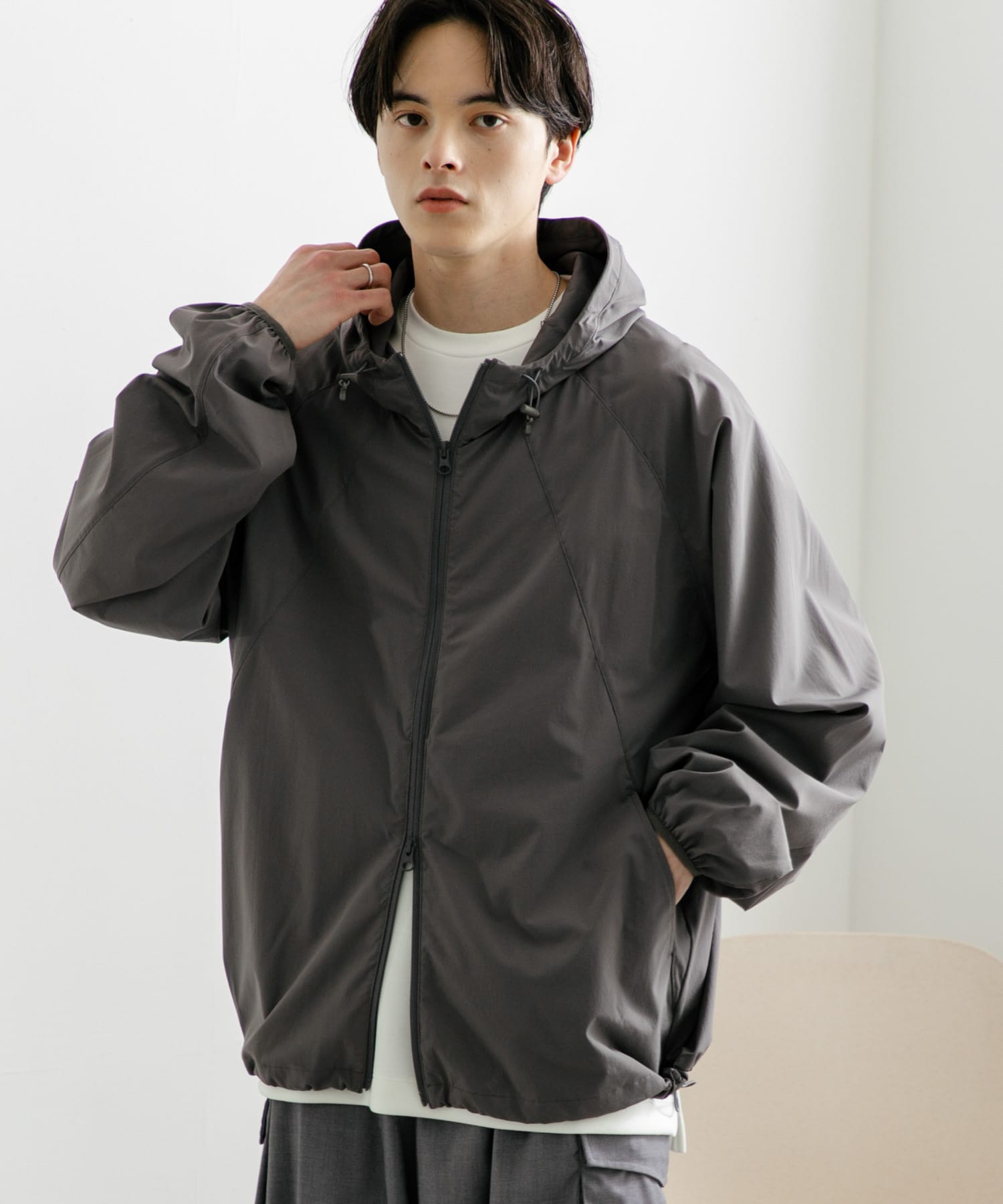 身長：173cm サイズ：L