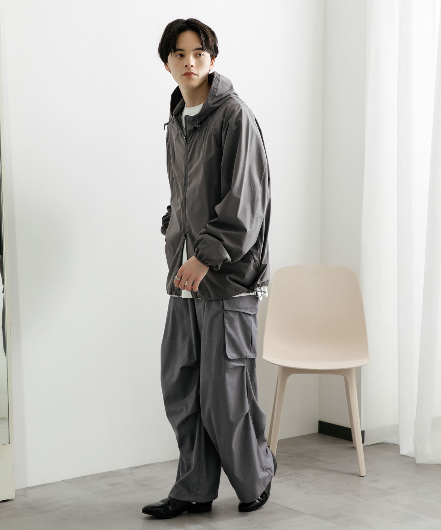 身長：173cm サイズ：L