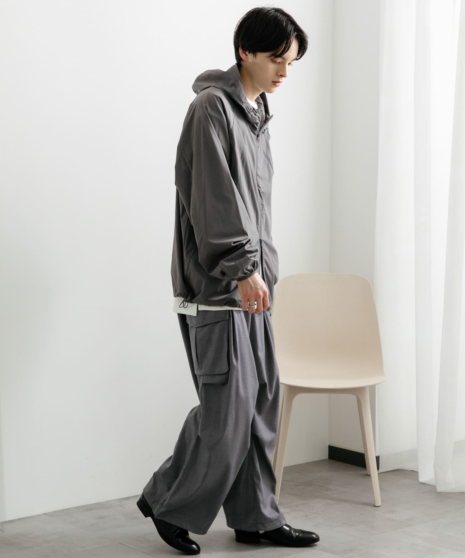 身長：173cm サイズ：L