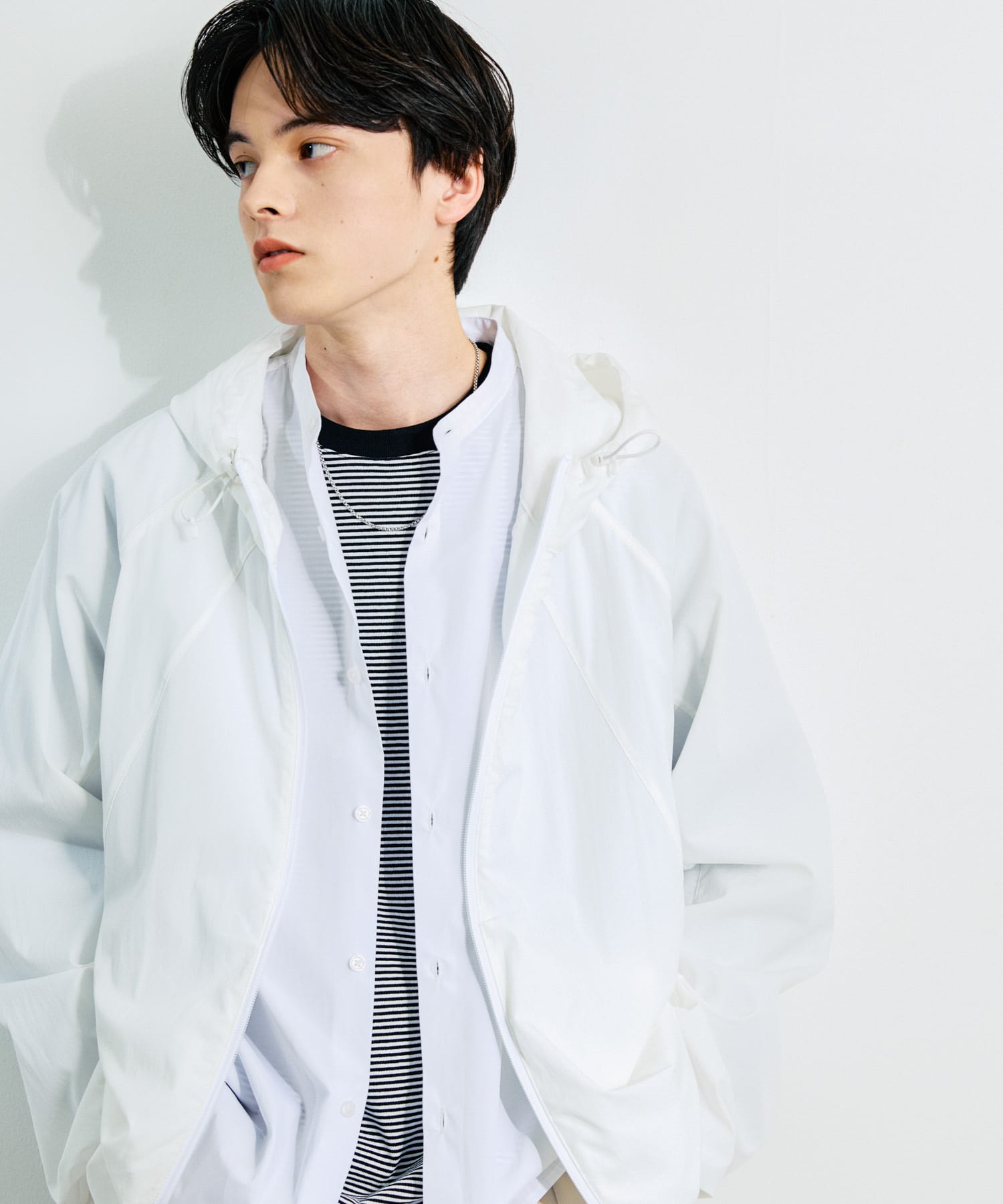 身長：173cm サイズ：L