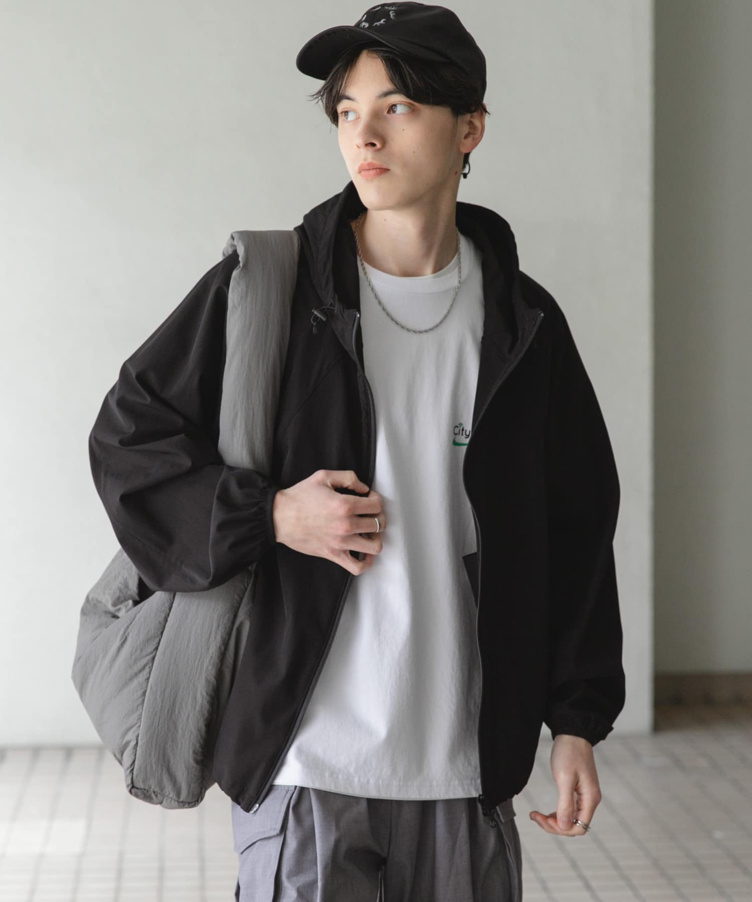 身長：173cm サイズ：L