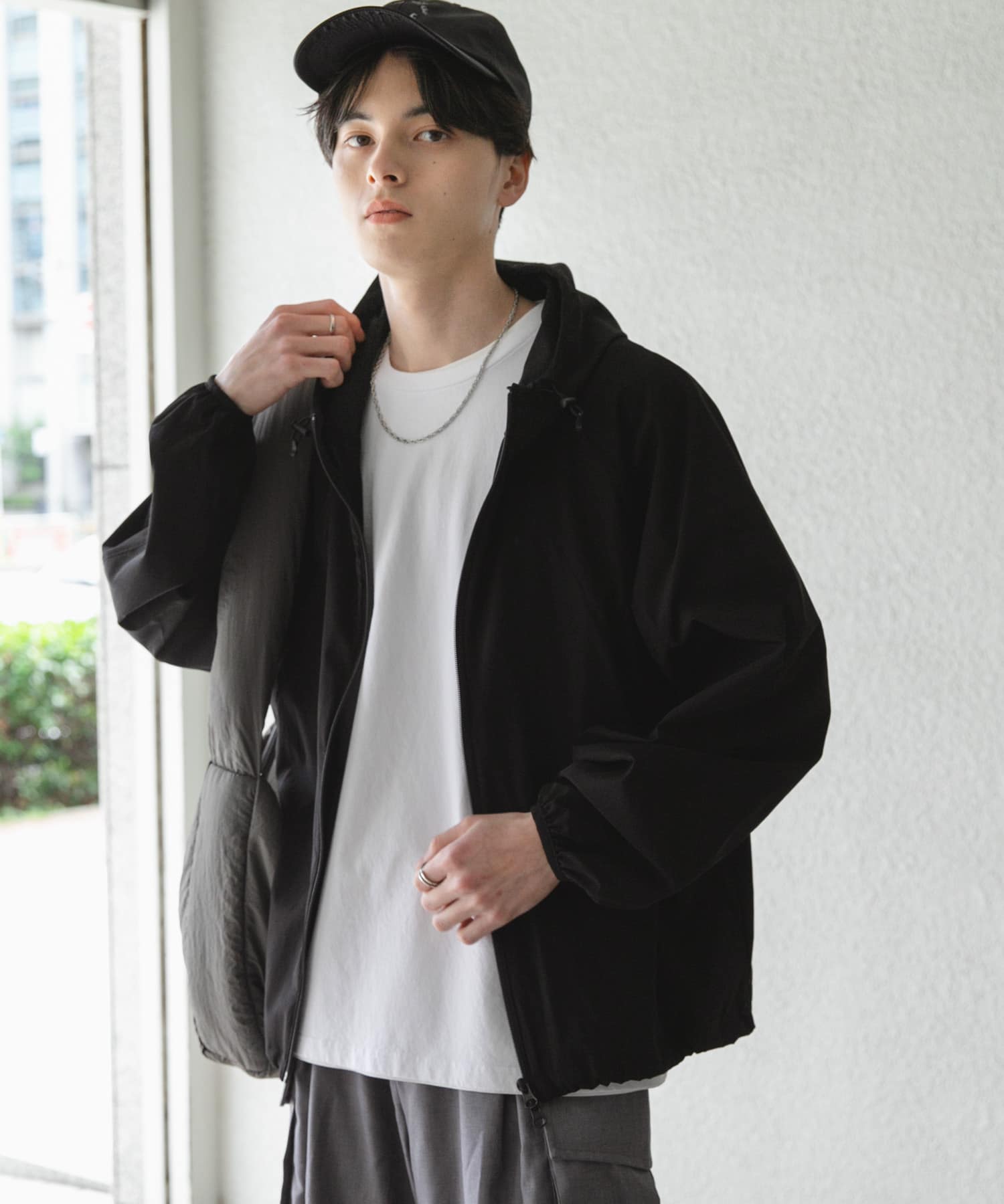 身長：173cm サイズ：L