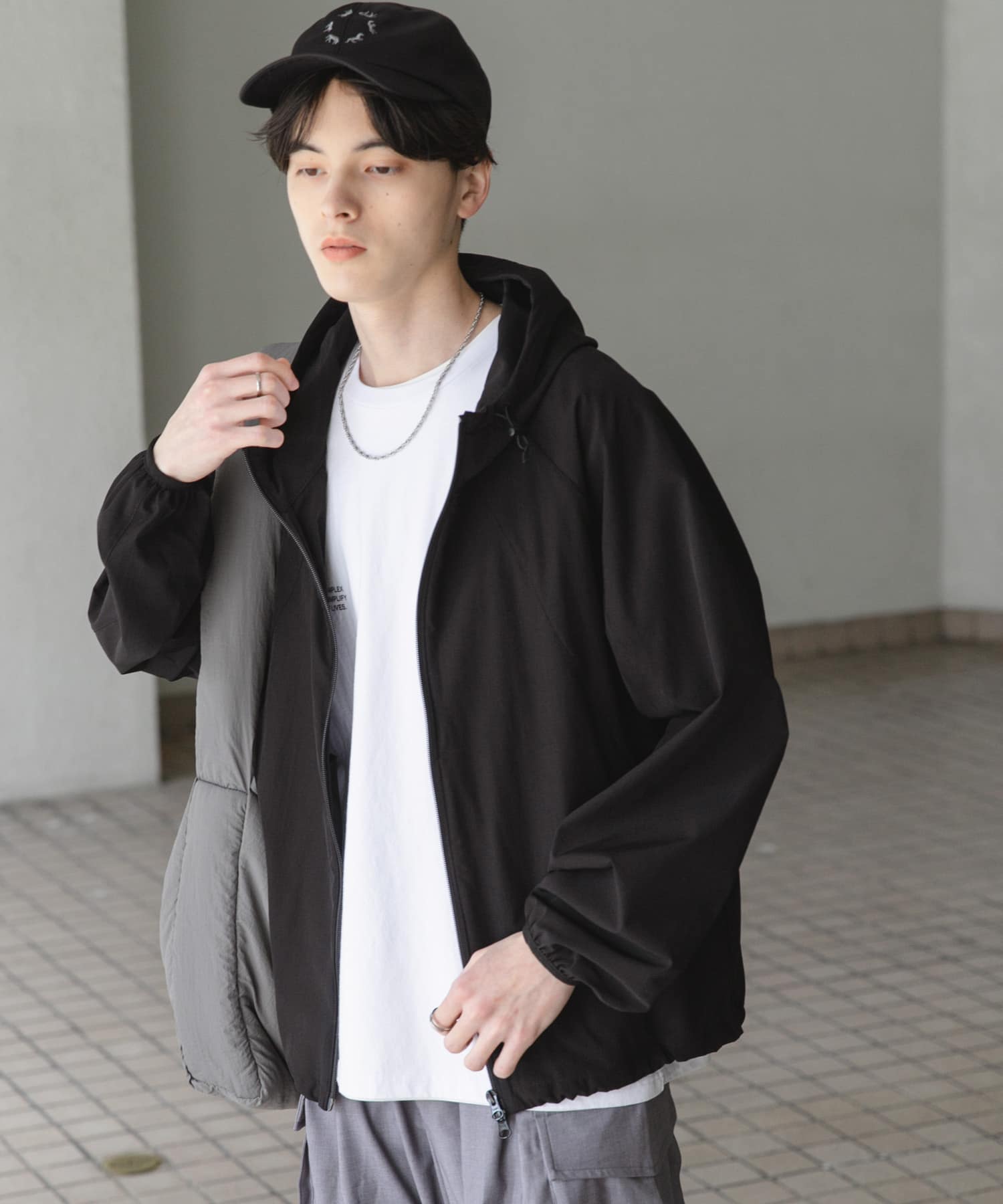 身長：173cm サイズ：L