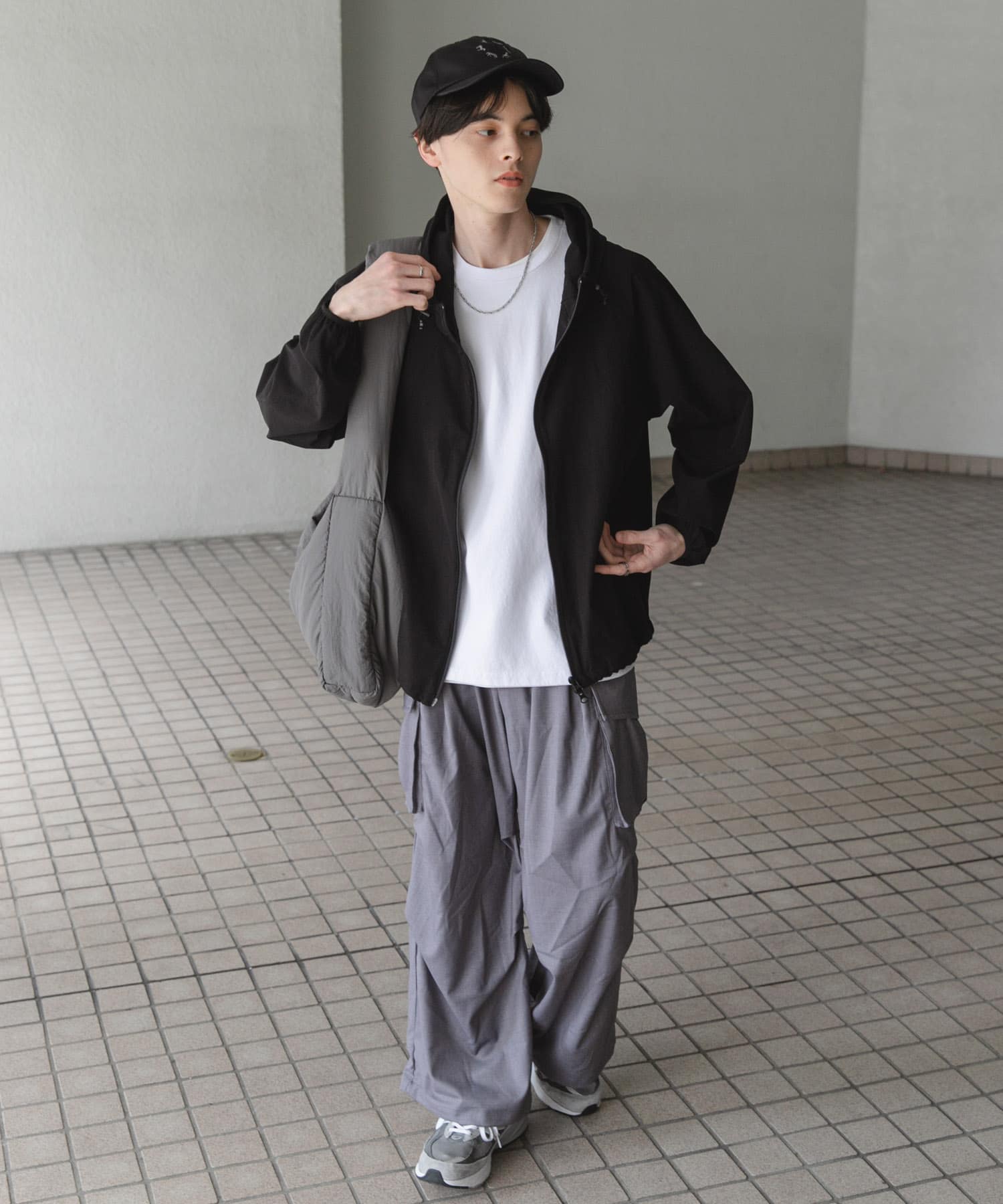 身長：173cm サイズ：L