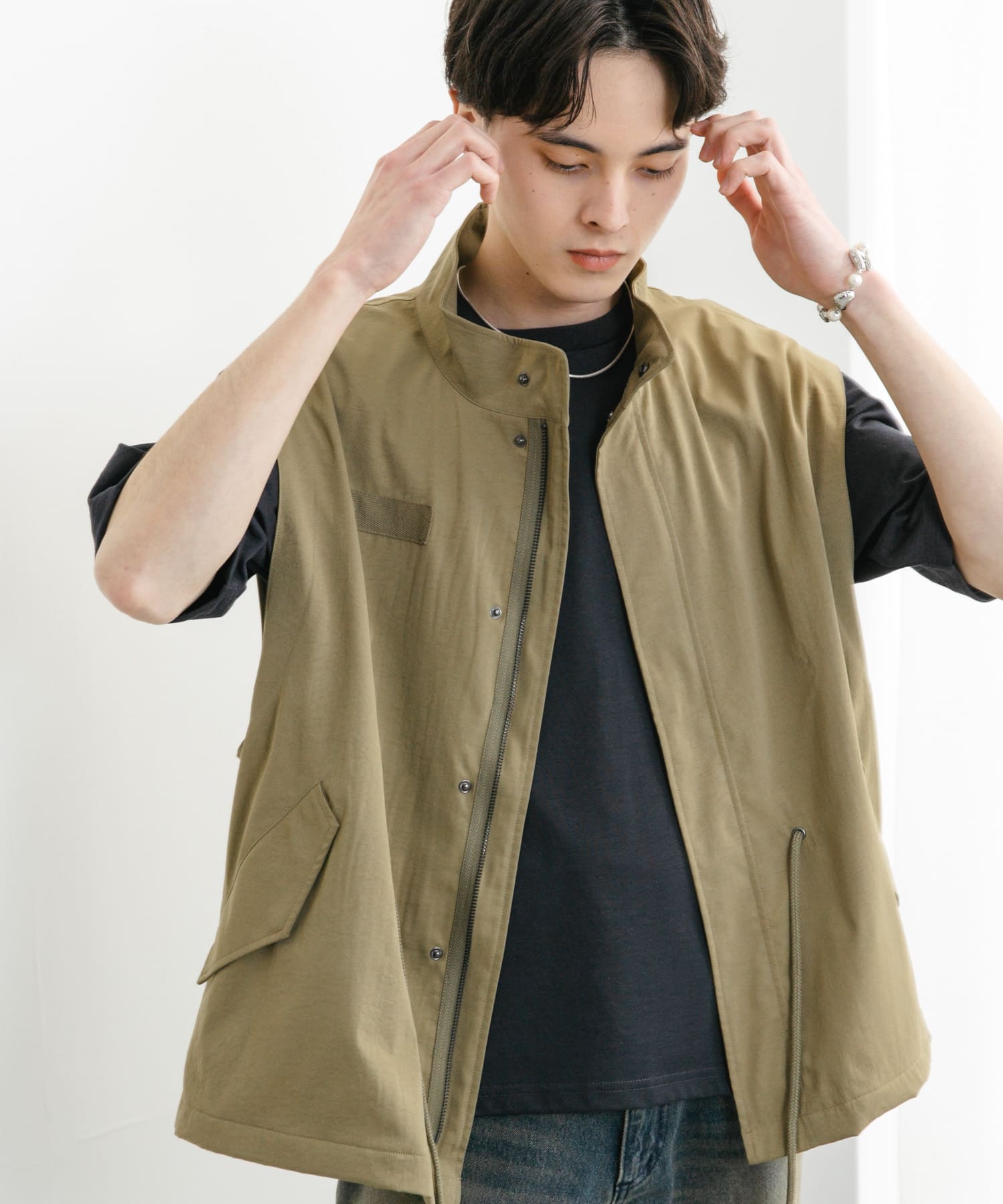 身長：173cm サイズ：L