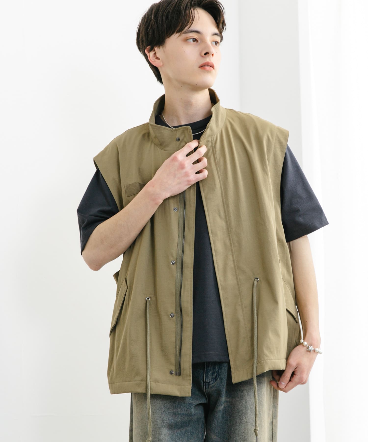身長：173cm サイズ：L