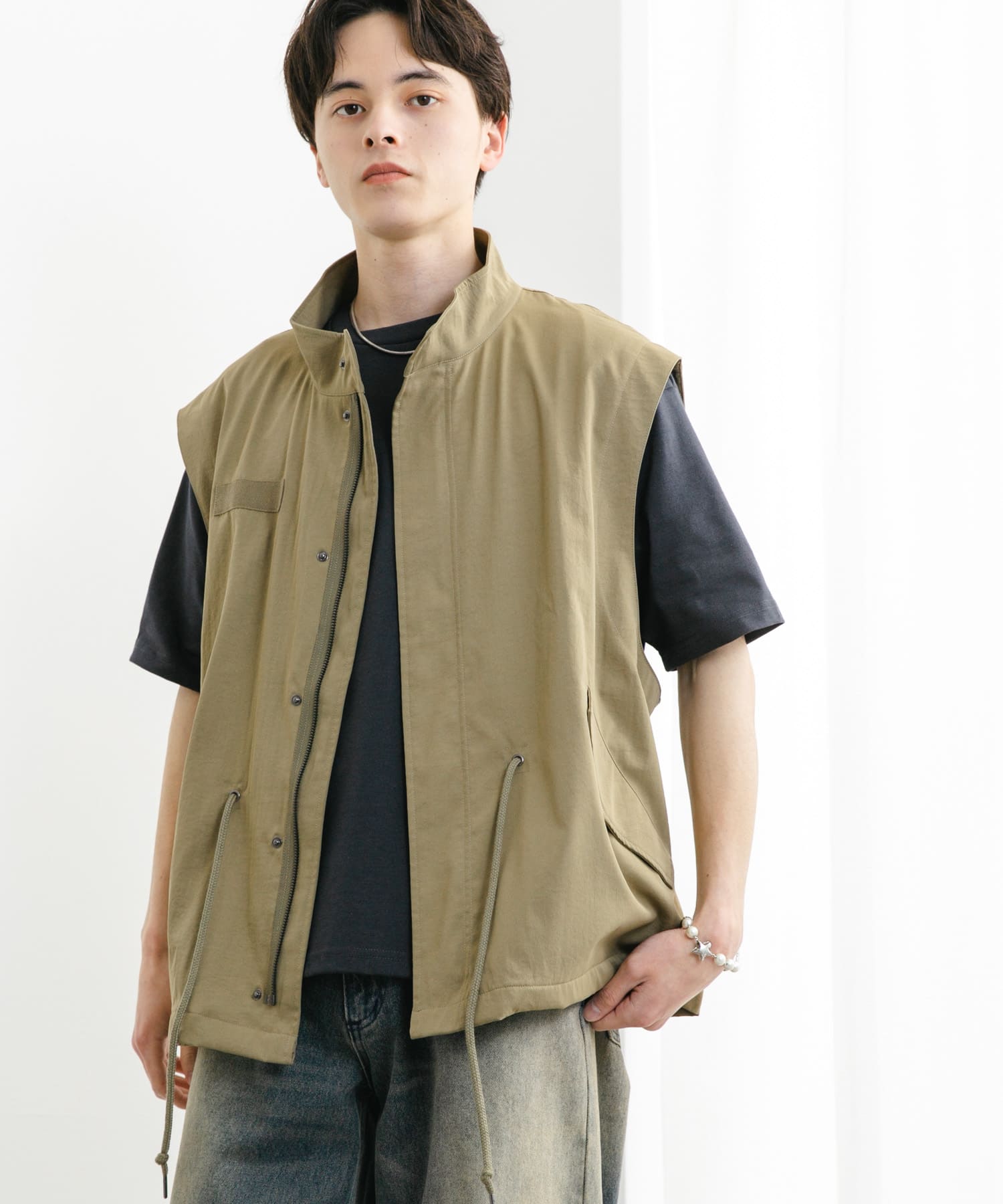 身長：173cm サイズ：L