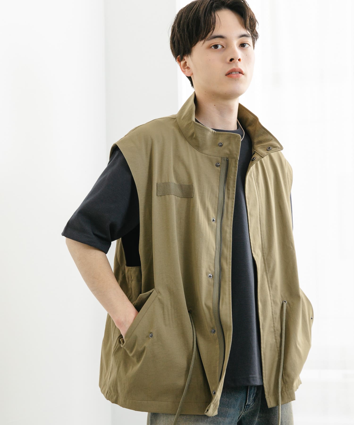 身長：173cm サイズ：L