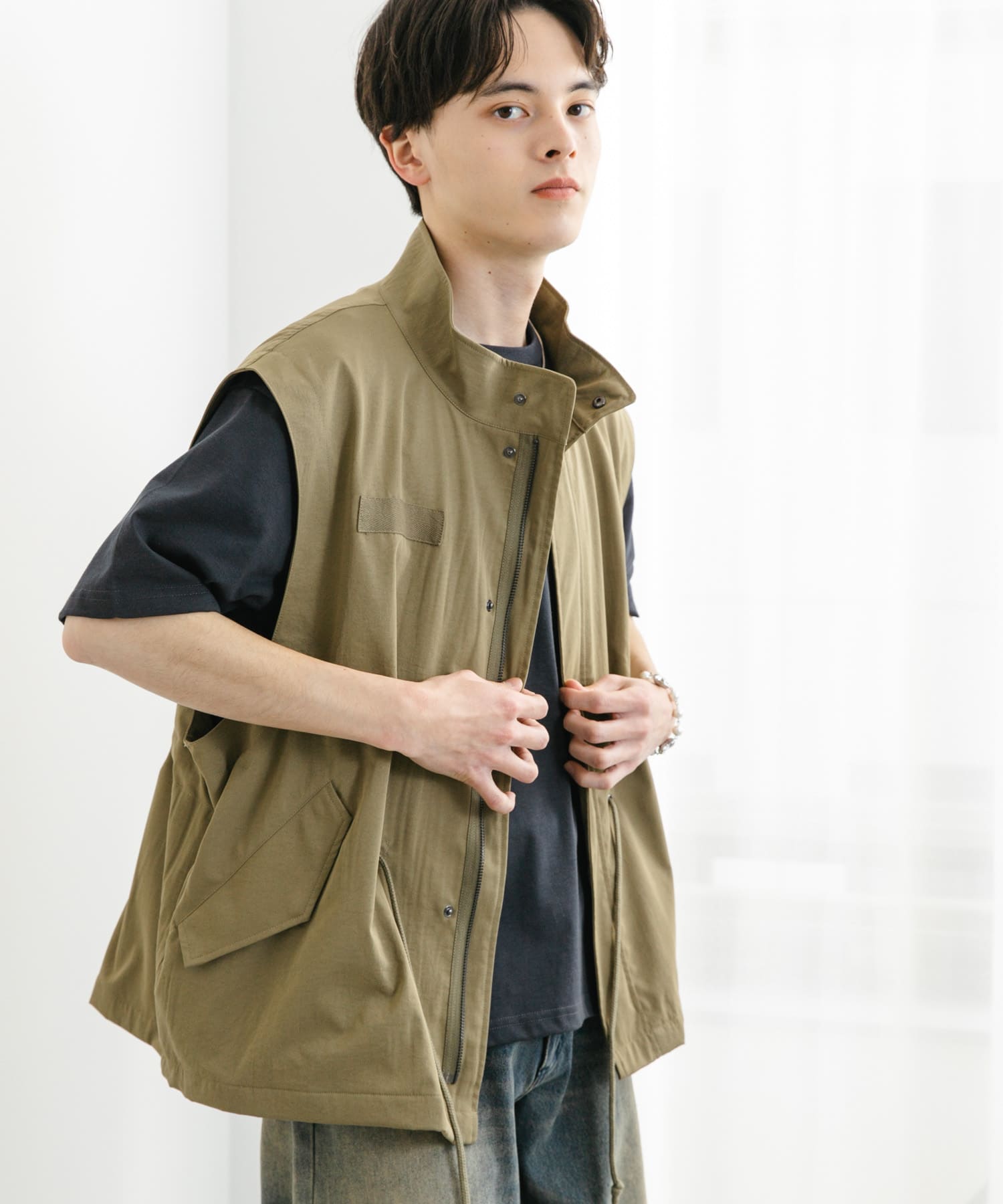 身長：173cm サイズ：L
