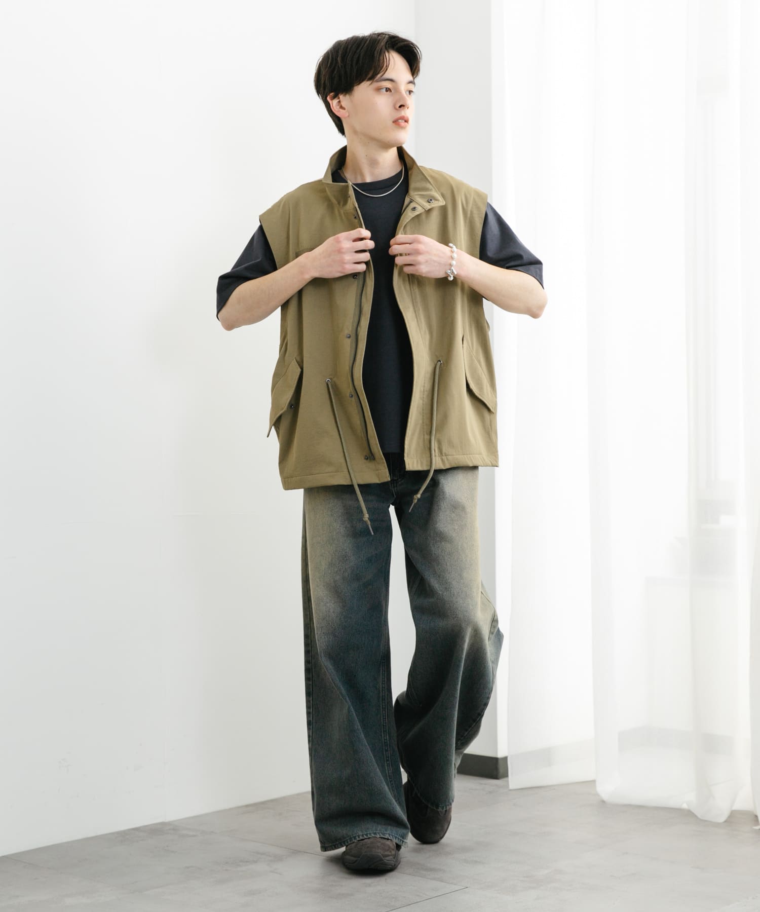 身長：173cm サイズ：L