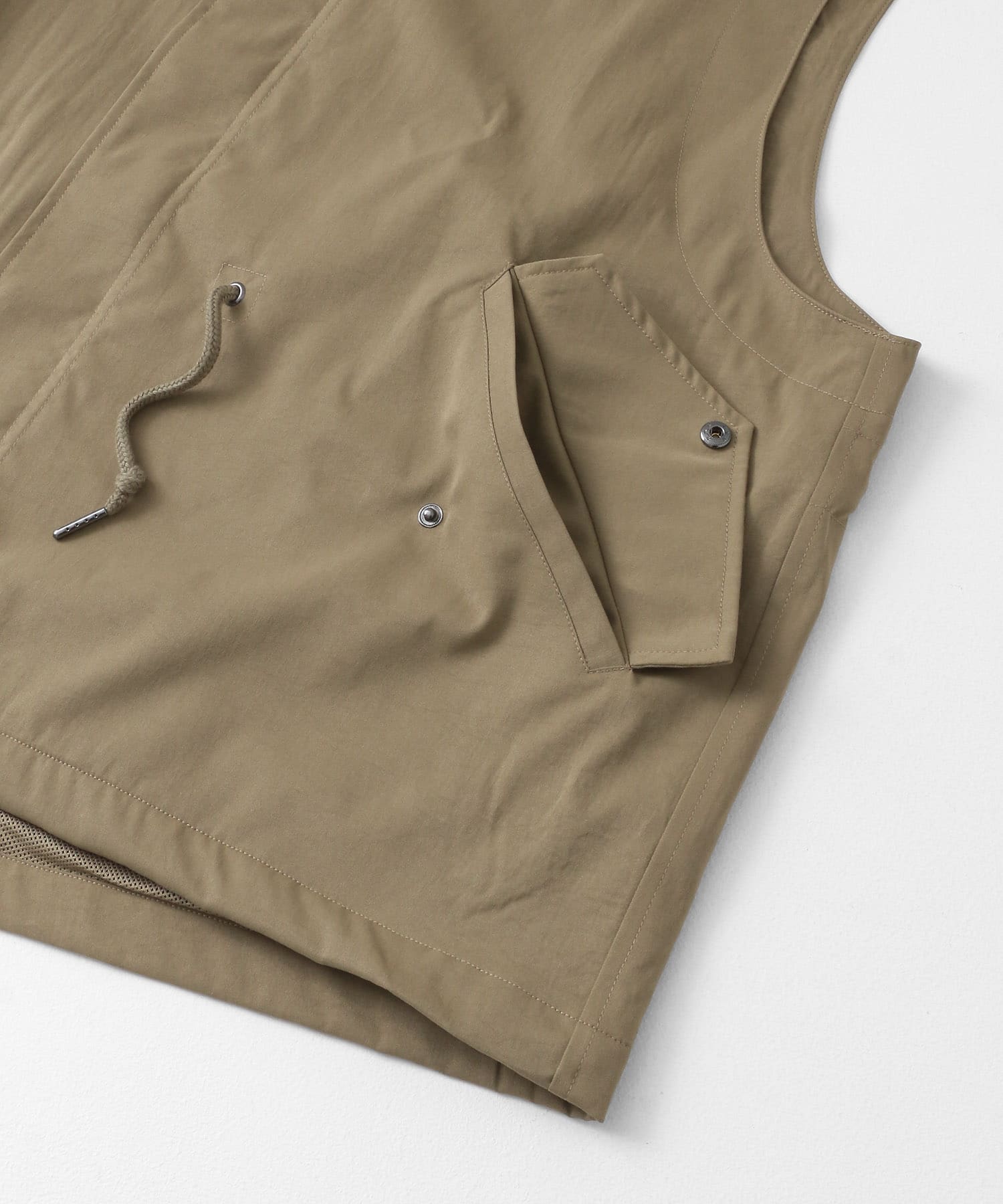 ルーズモッズベスト KHAKI M