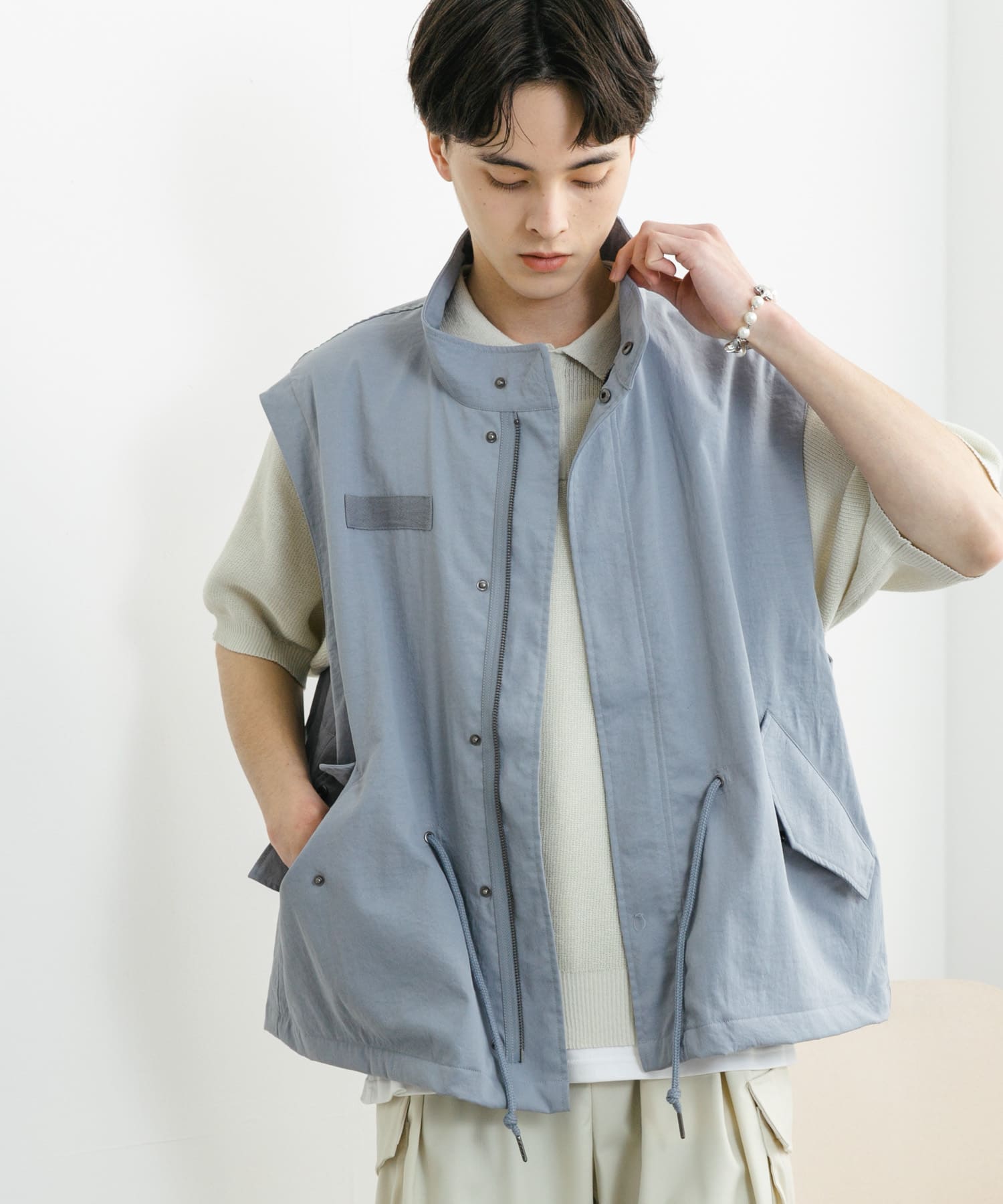 ルーズモッズベスト