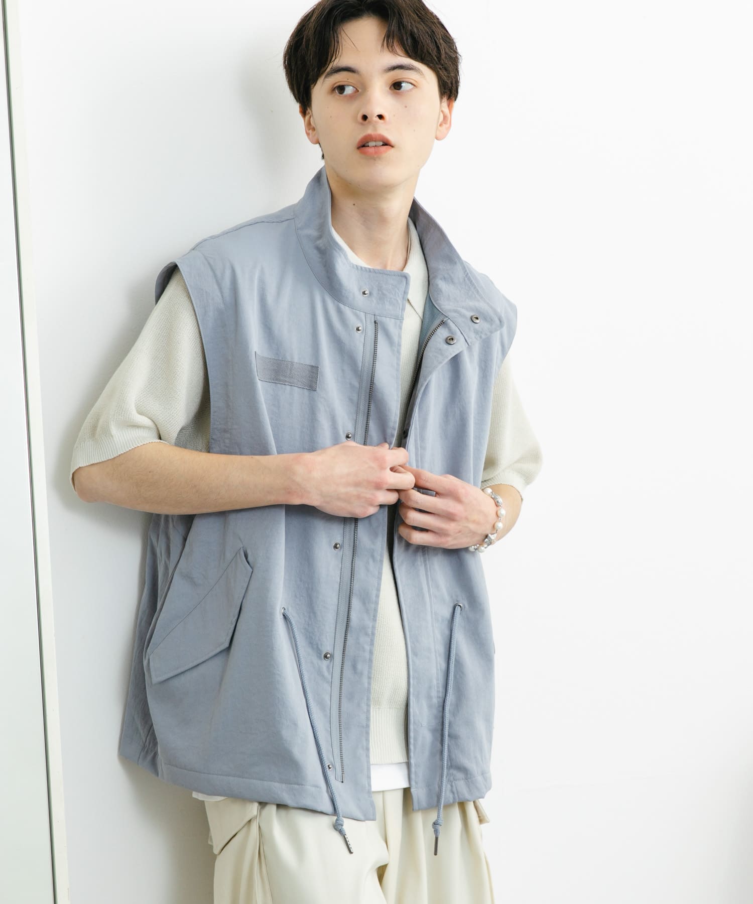 身長：173cm サイズ：L