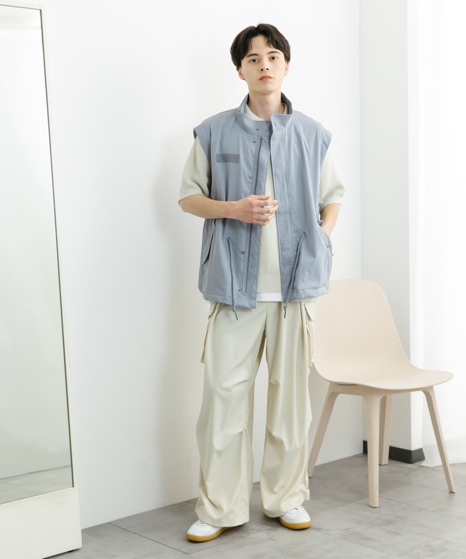 身長：173cm サイズ：L