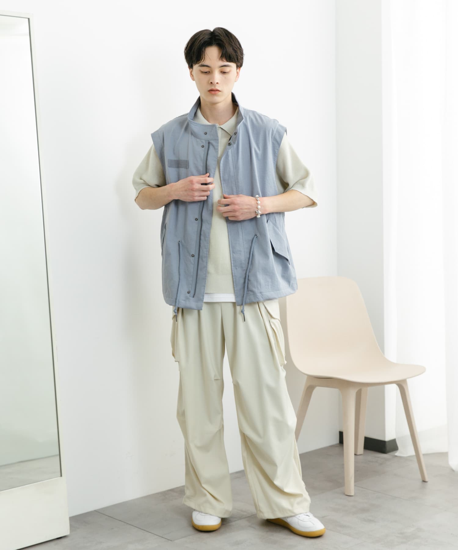 身長：173cm サイズ：L