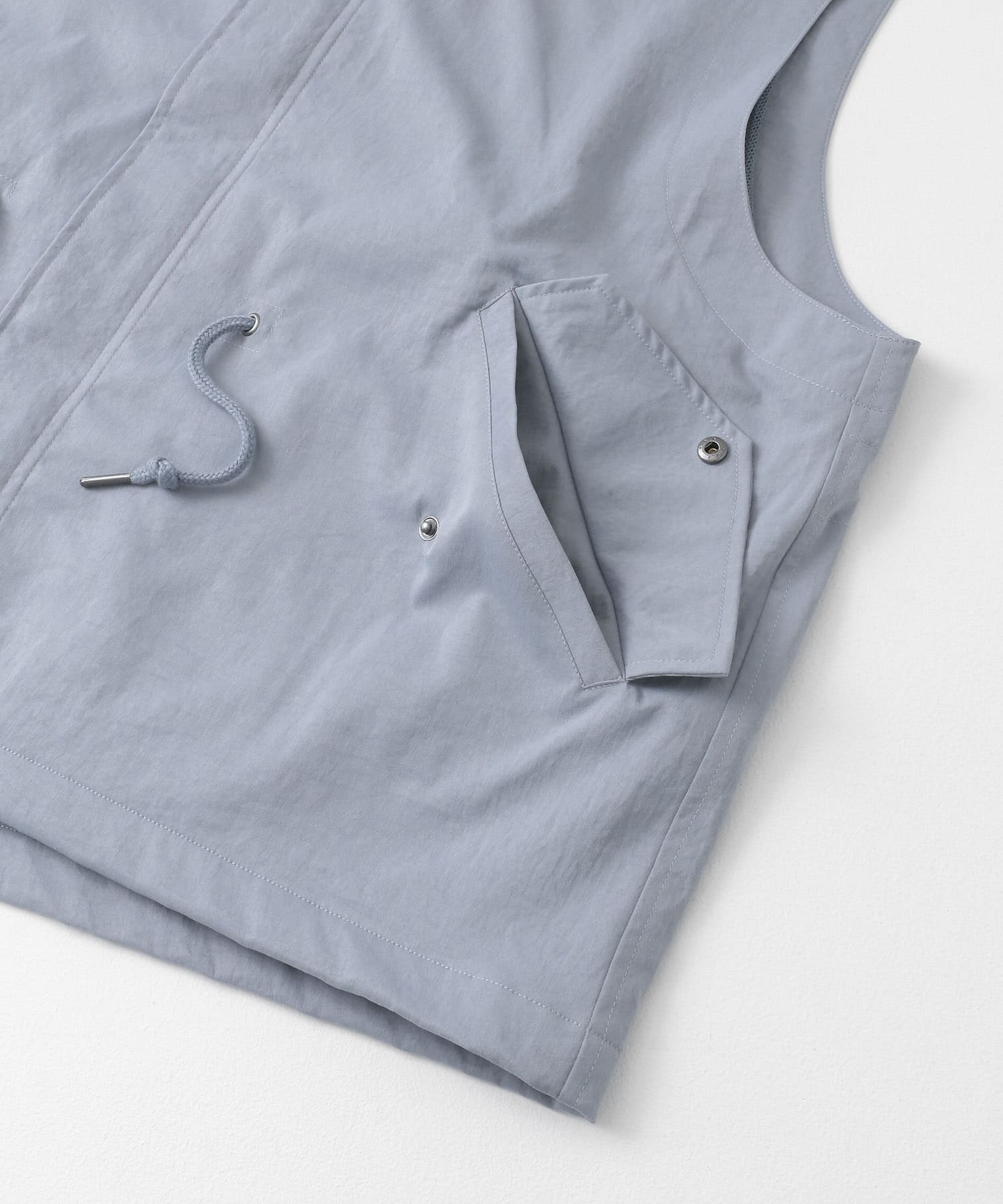 ルーズモッズベスト BLUE M