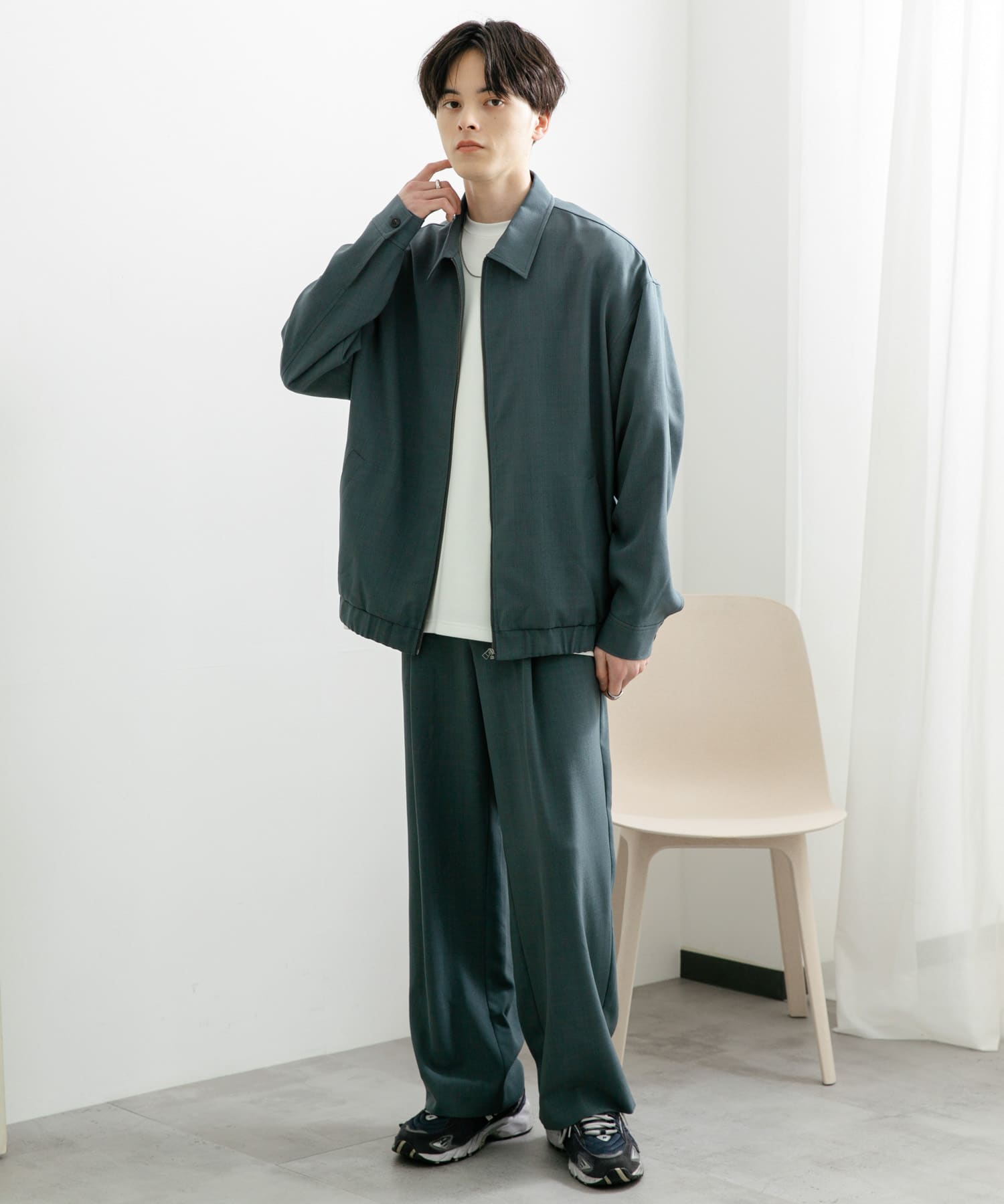 身長：173cm サイズ：L