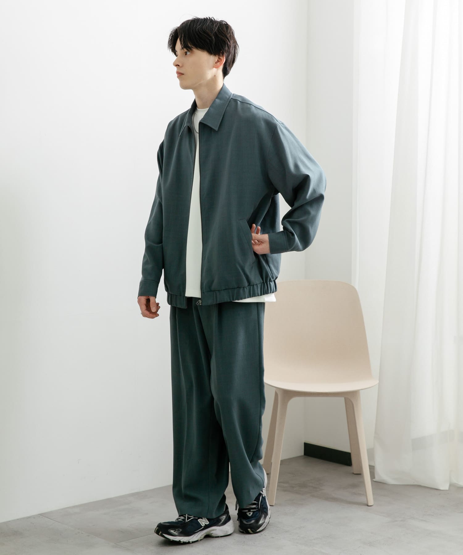 身長：173cm サイズ：L