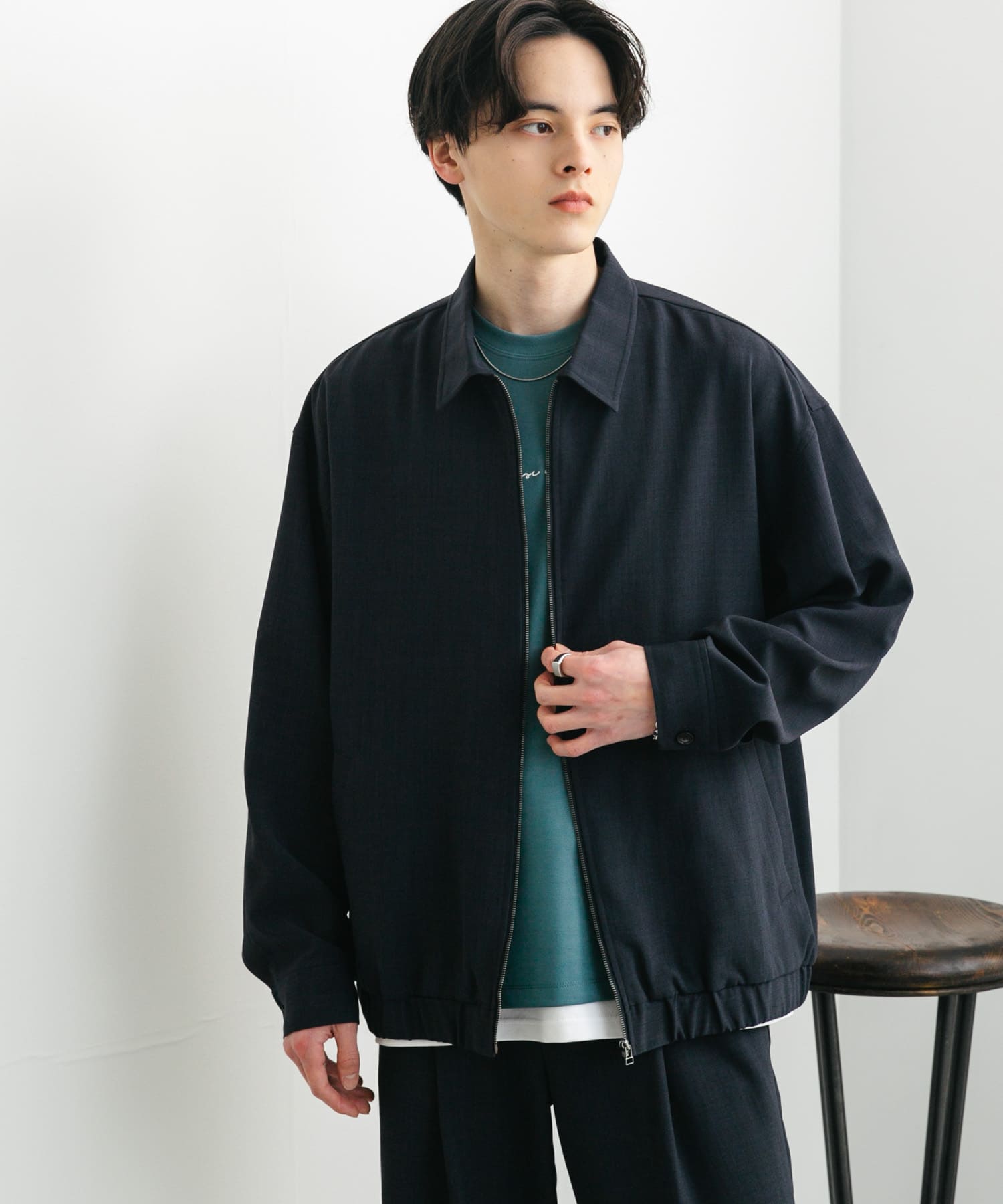 身長：173cm サイズ：L