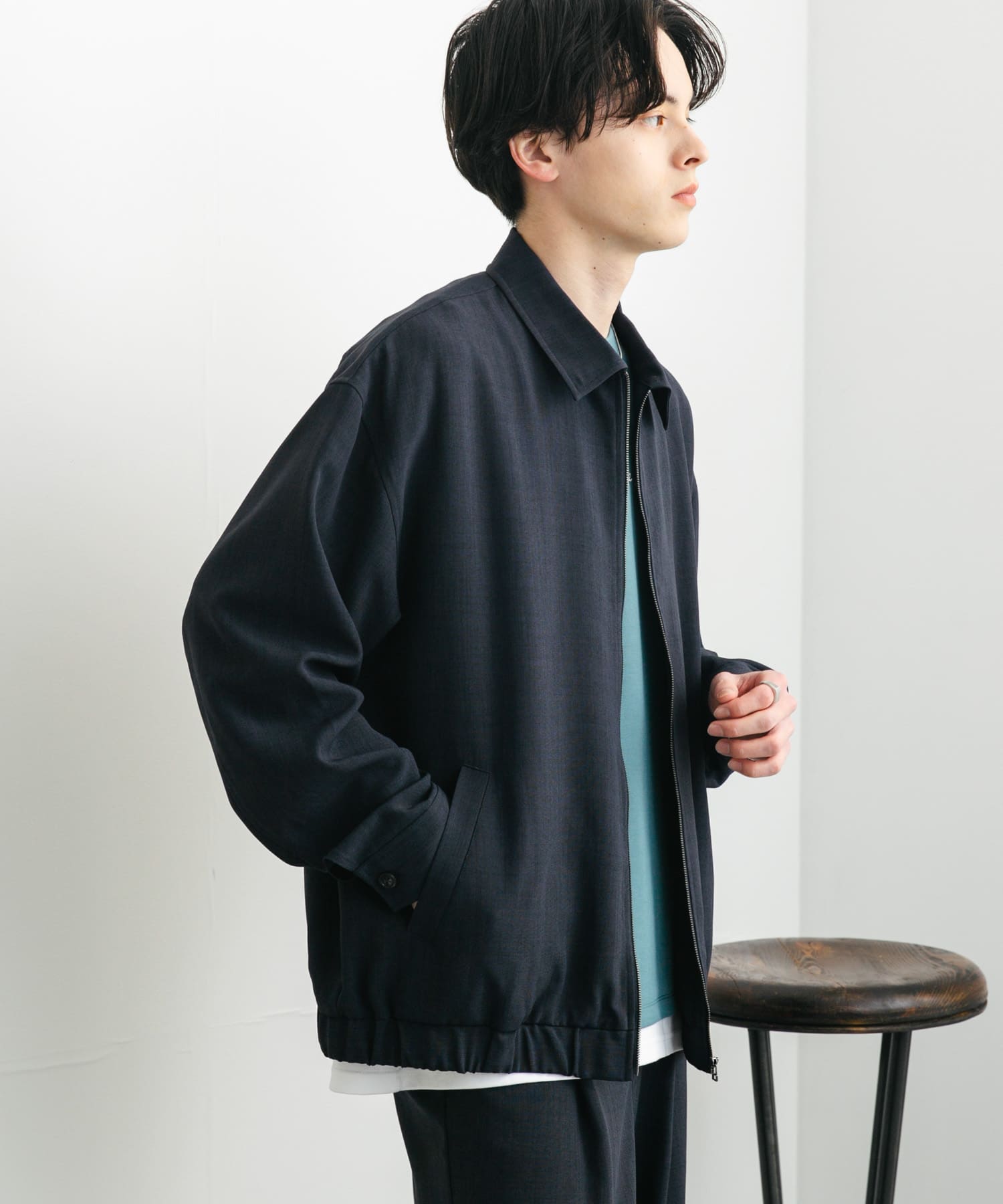 身長：173cm サイズ：L