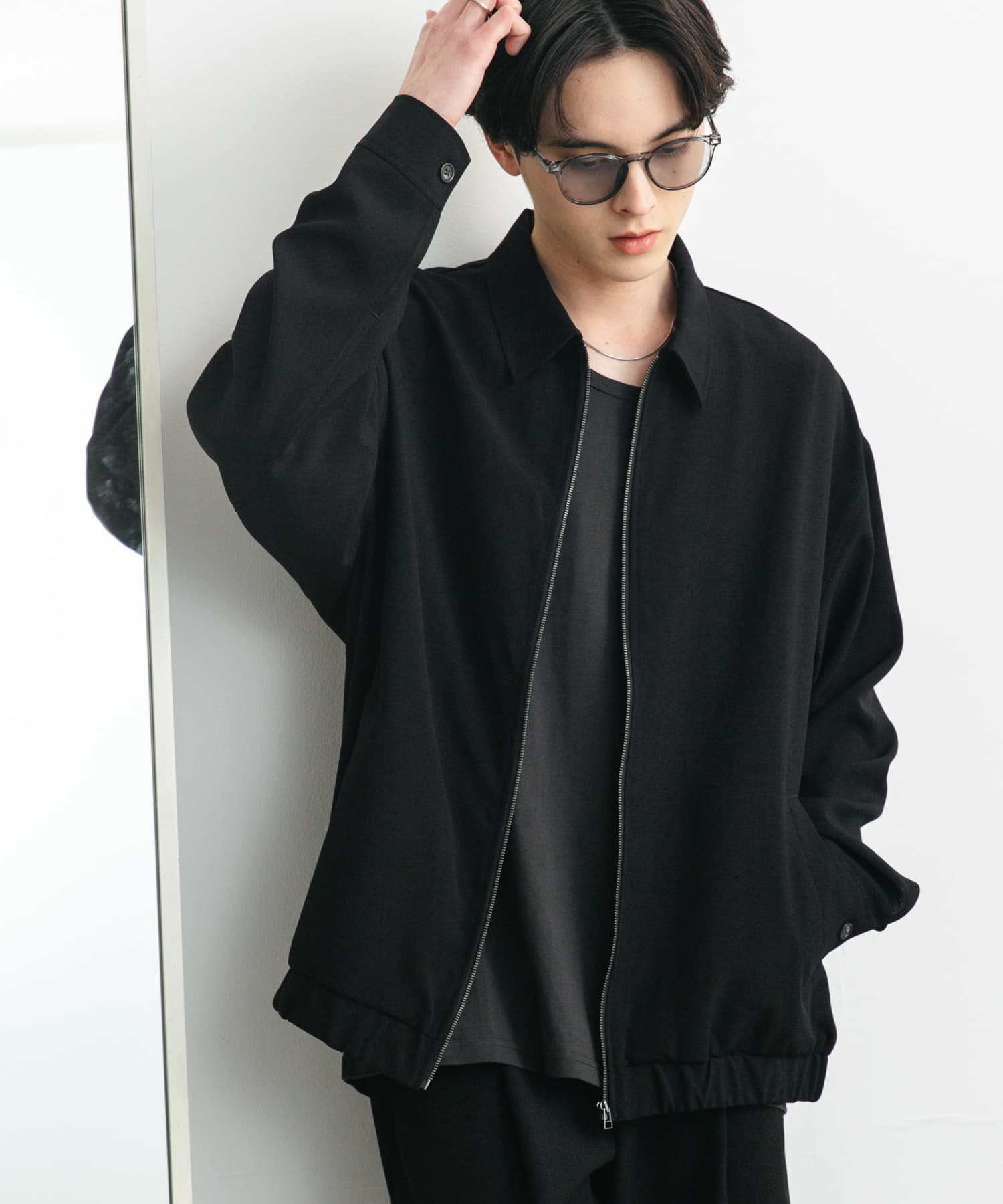 身長：173cm サイズ：L