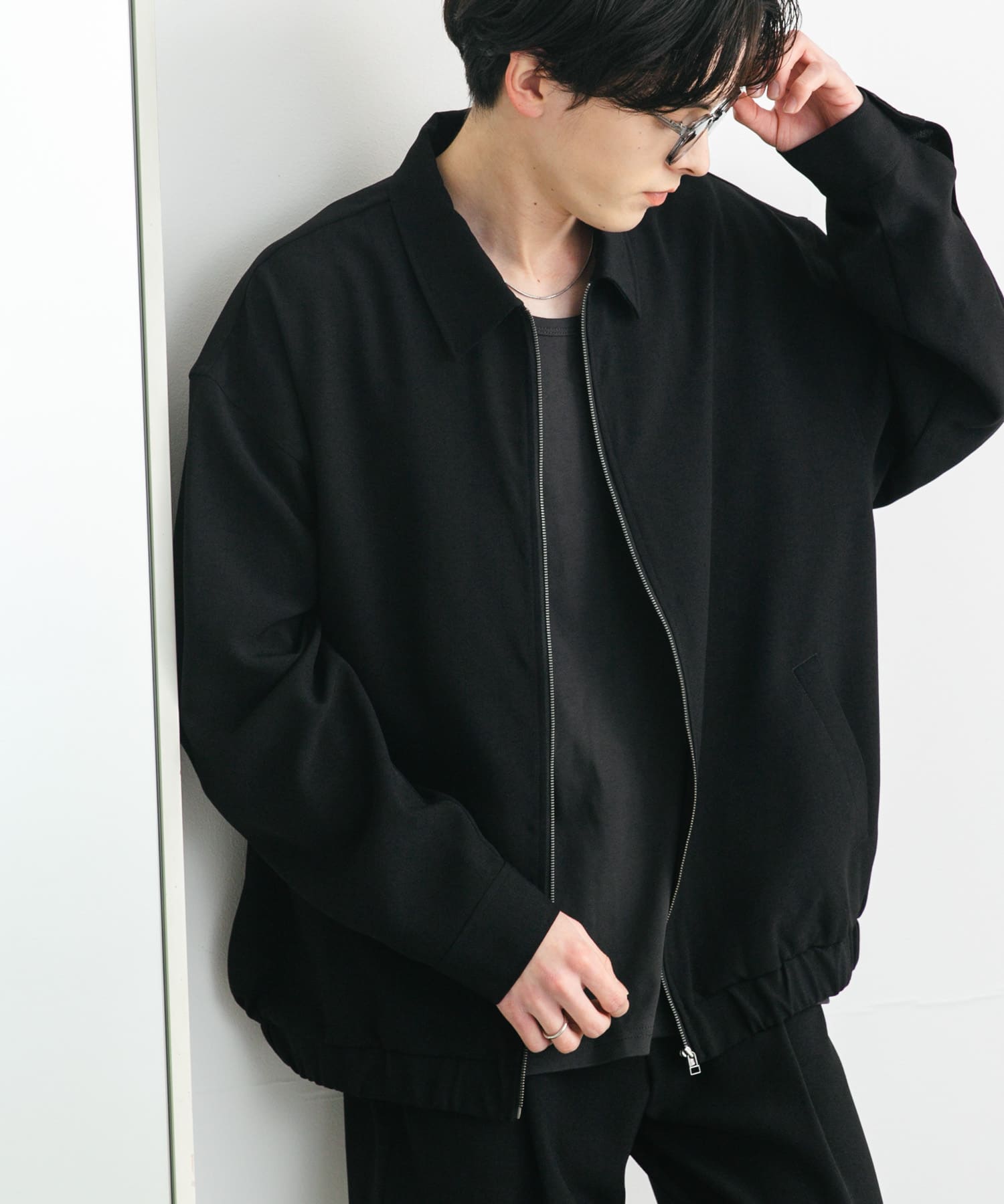 身長：173cm サイズ：L