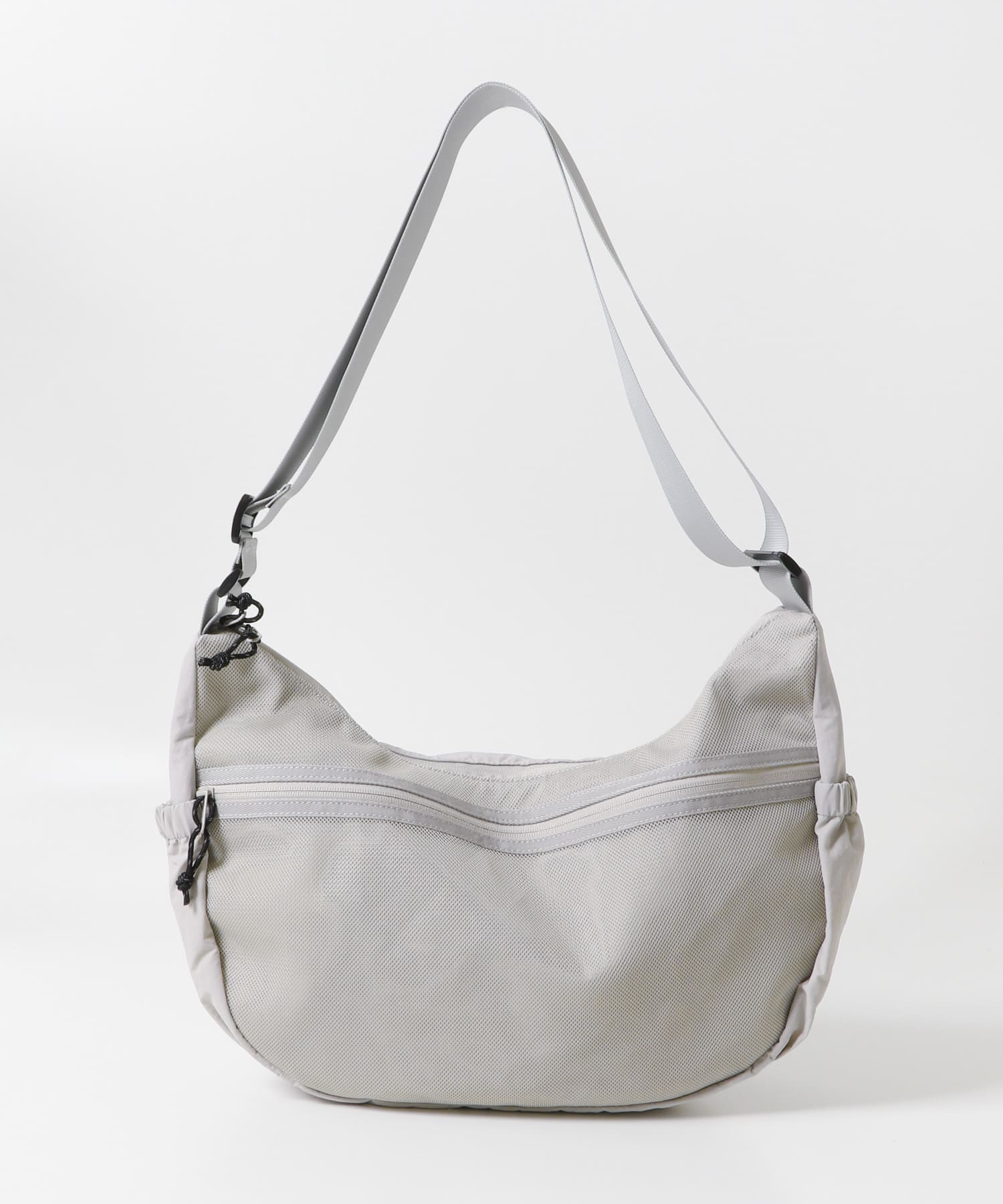 ナイロンメッシュショルダーバッグ GREIGE one