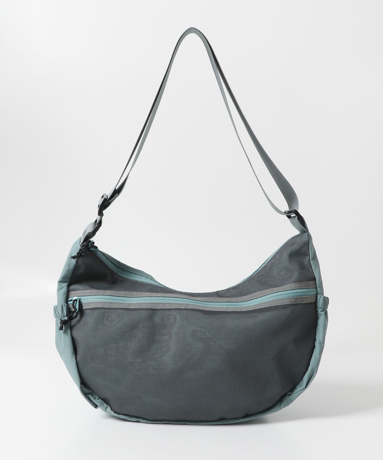 ナイロンメッシュショルダーバッグ L.KHAKI one
