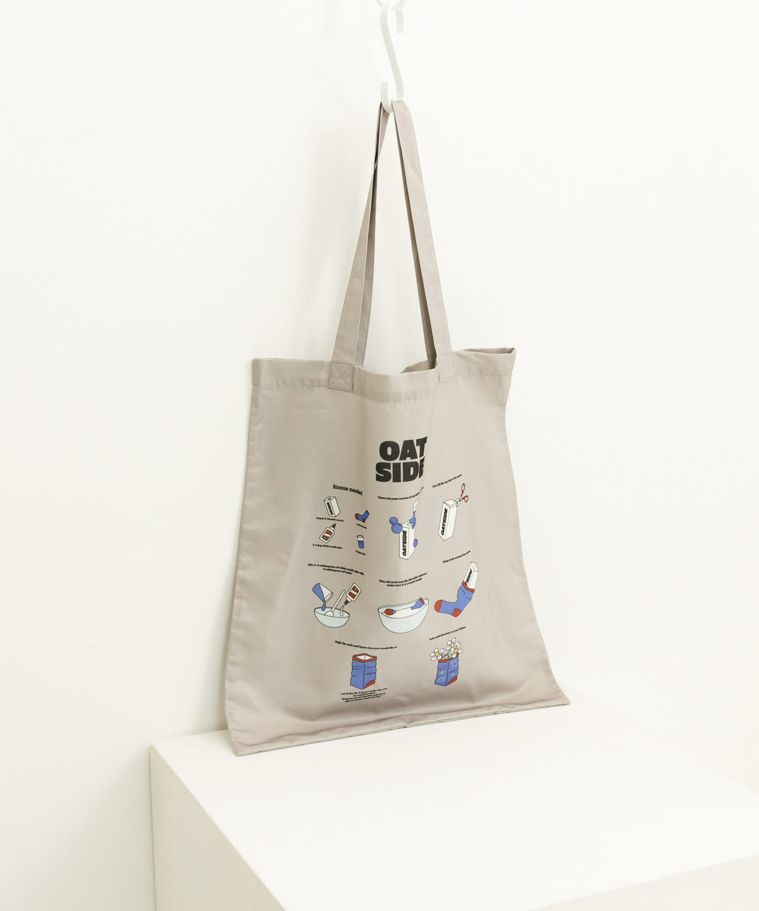 『別注』OATSIDE×SENSE OF PLACE　トートバッグ GRAY one