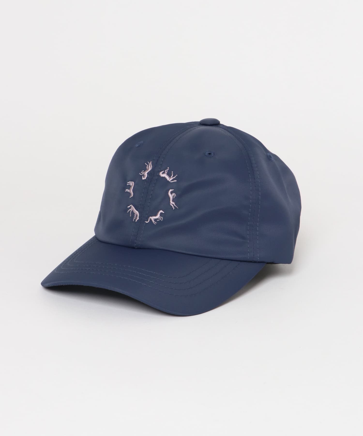 バックコードロゴキャップ NAVY one