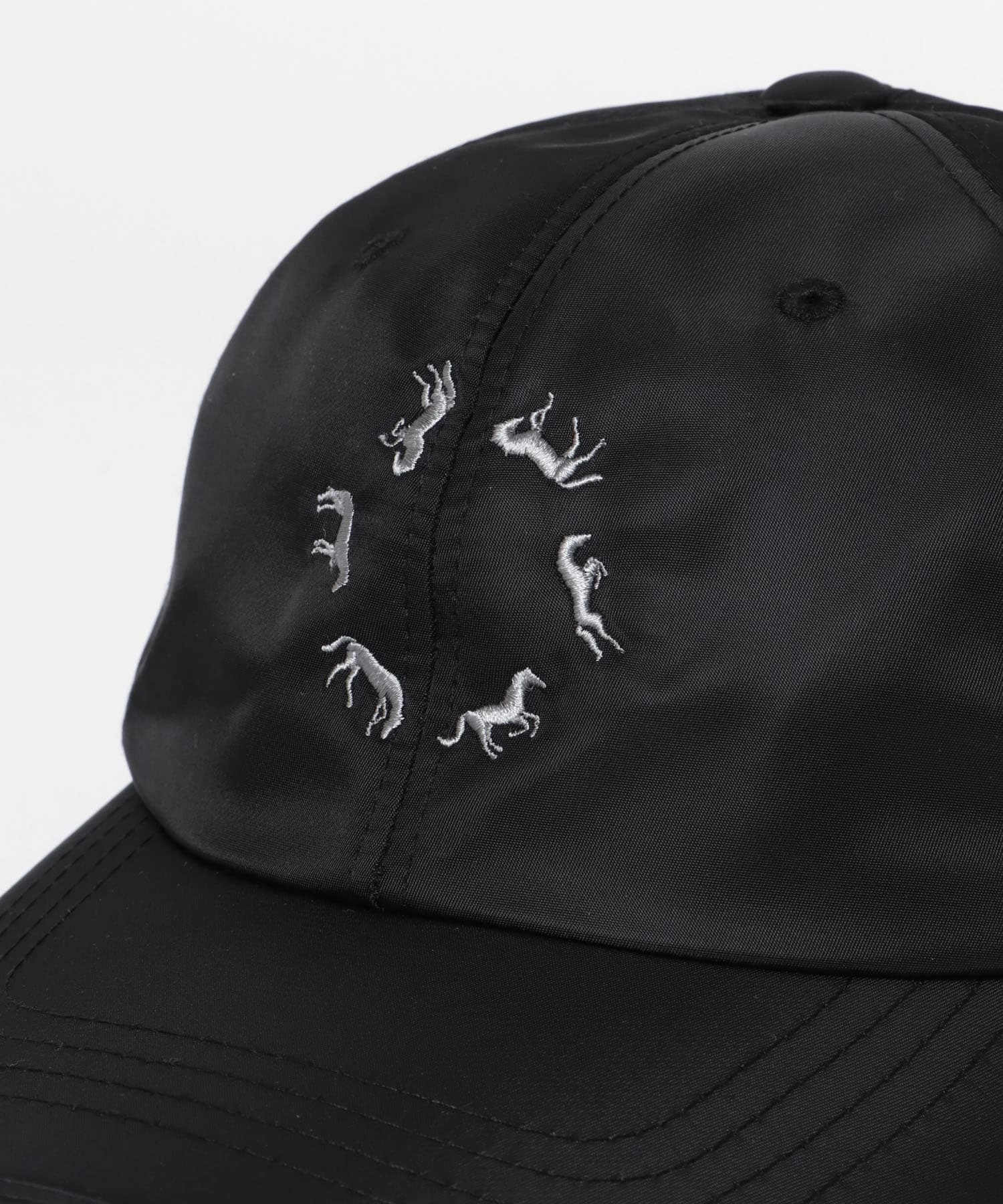 バックコードロゴキャップ BLACK one