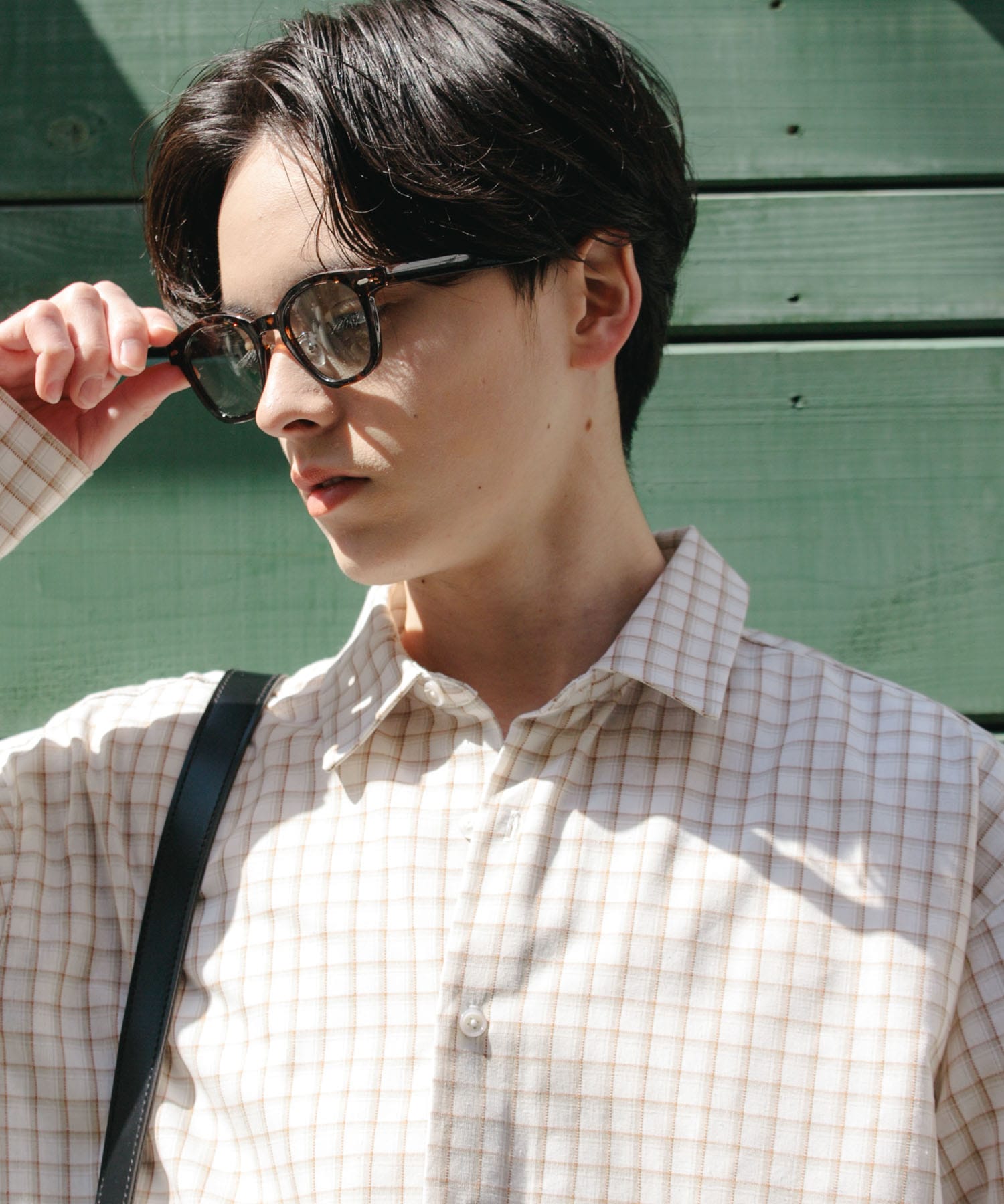 ウェリントンサングラス BROWN one