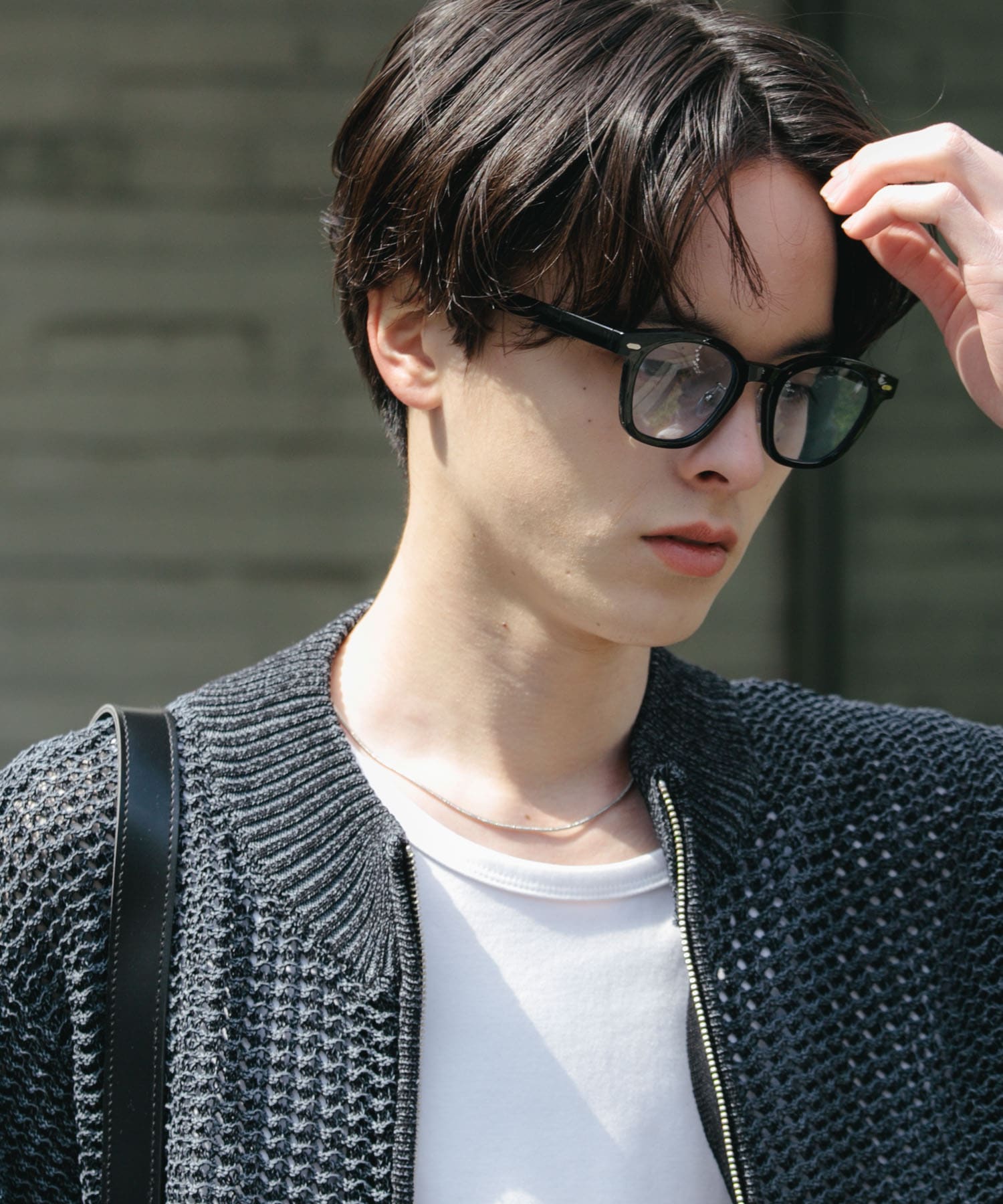 ウェリントンサングラス BLUE one