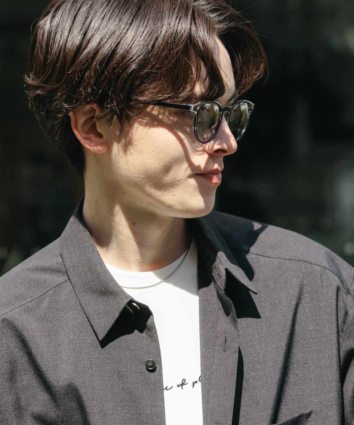 ボスリントンサングラス BLACK one