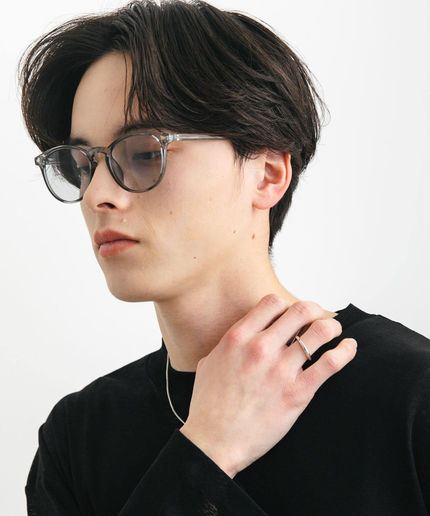 ボスリントンサングラス GRAY one