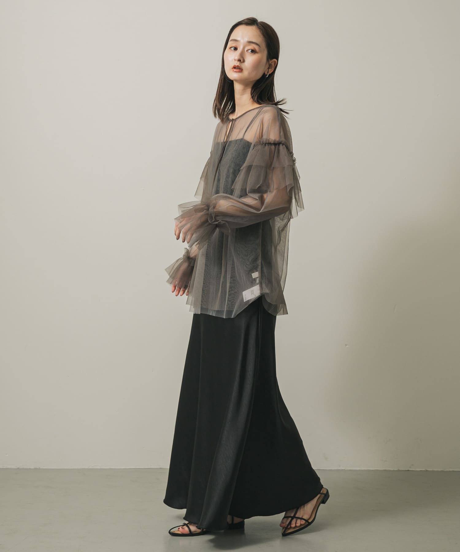 身長：169cm サイズ：one