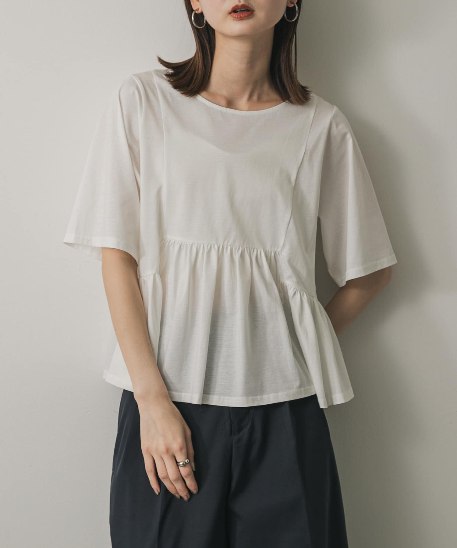 身長：169cm サイズ：one