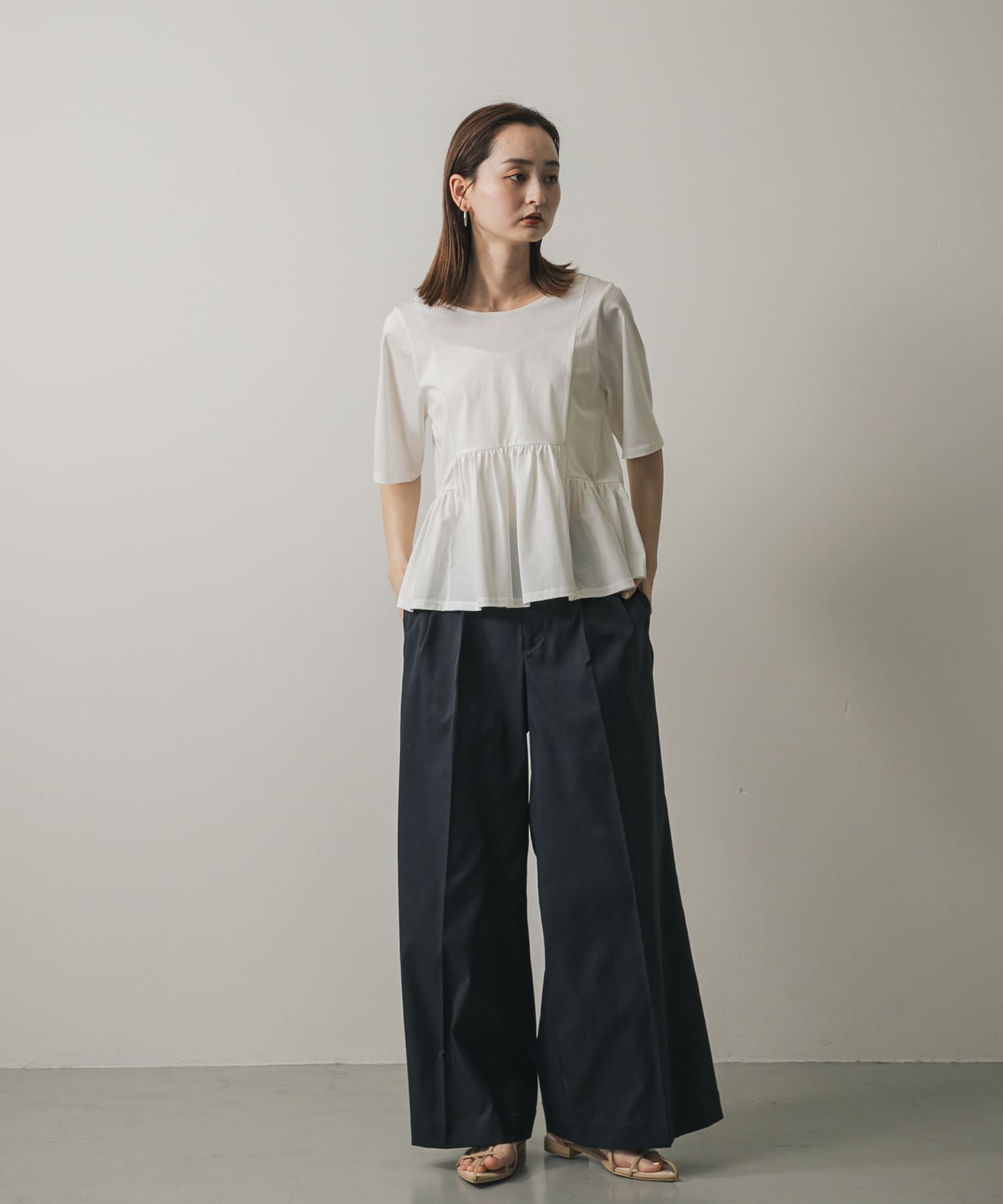 身長：169cm サイズ：one