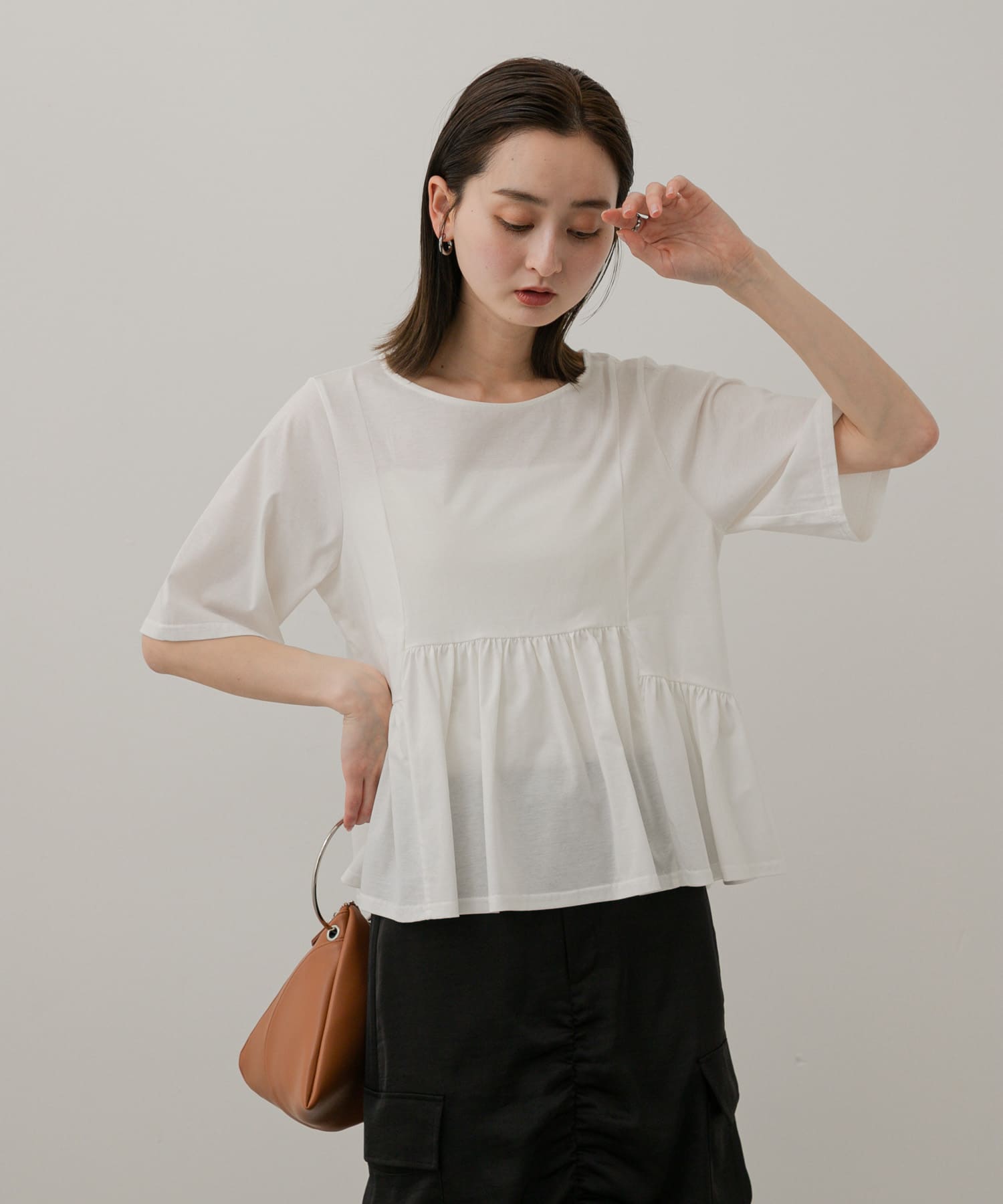 身長：169cm サイズ：one