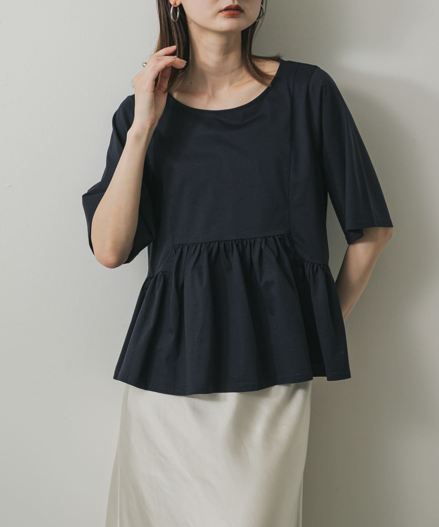 身長：169cm サイズ：one