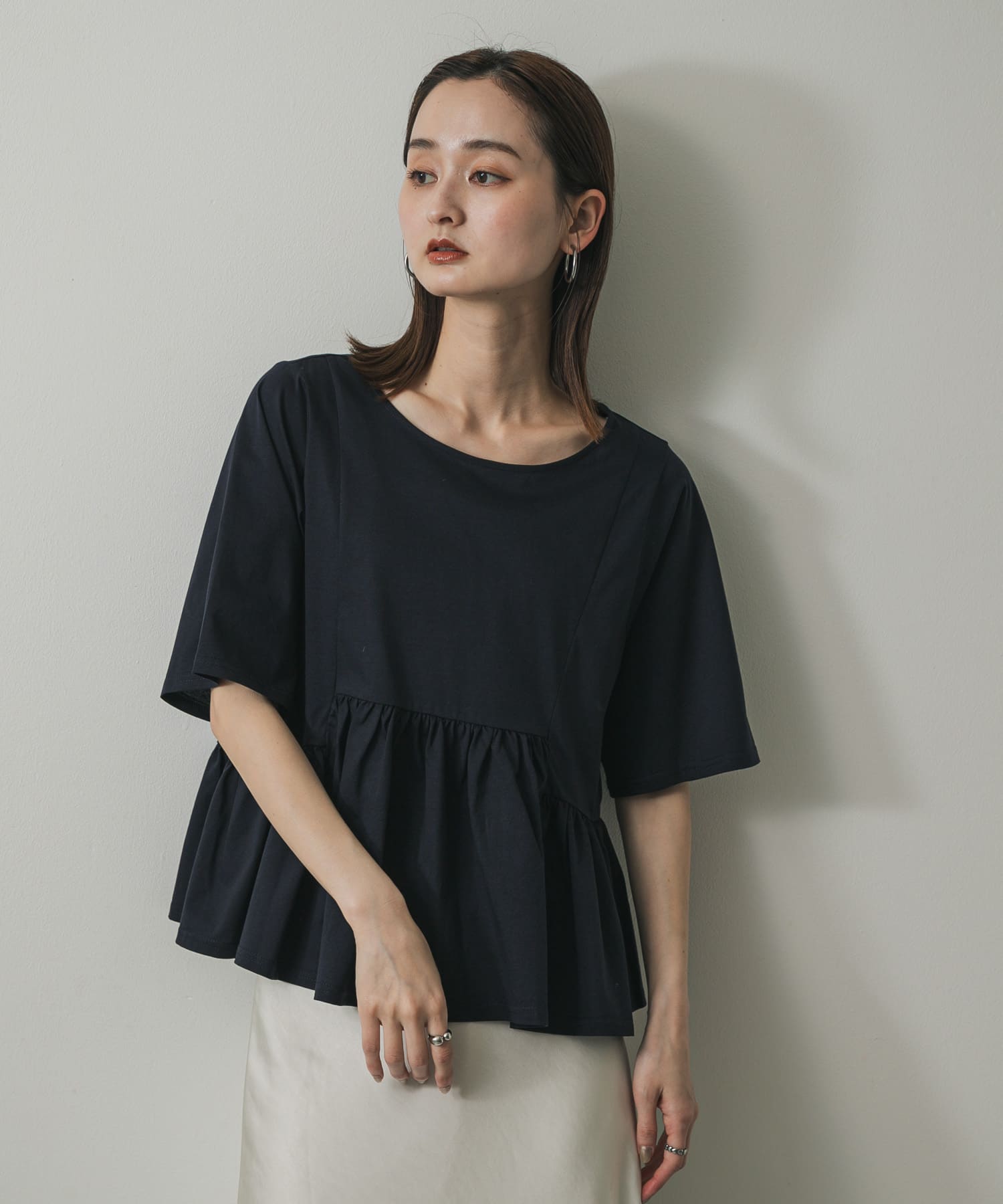 身長：169cm サイズ：one