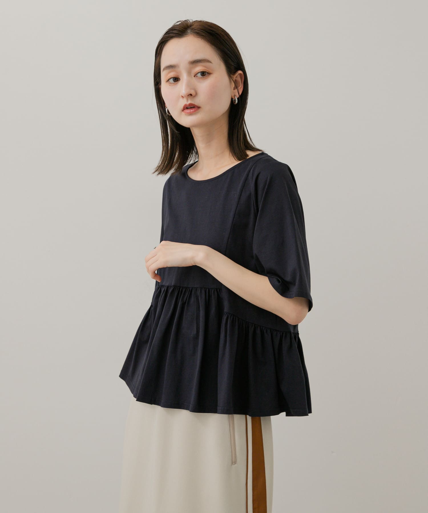 身長：169cm サイズ：one