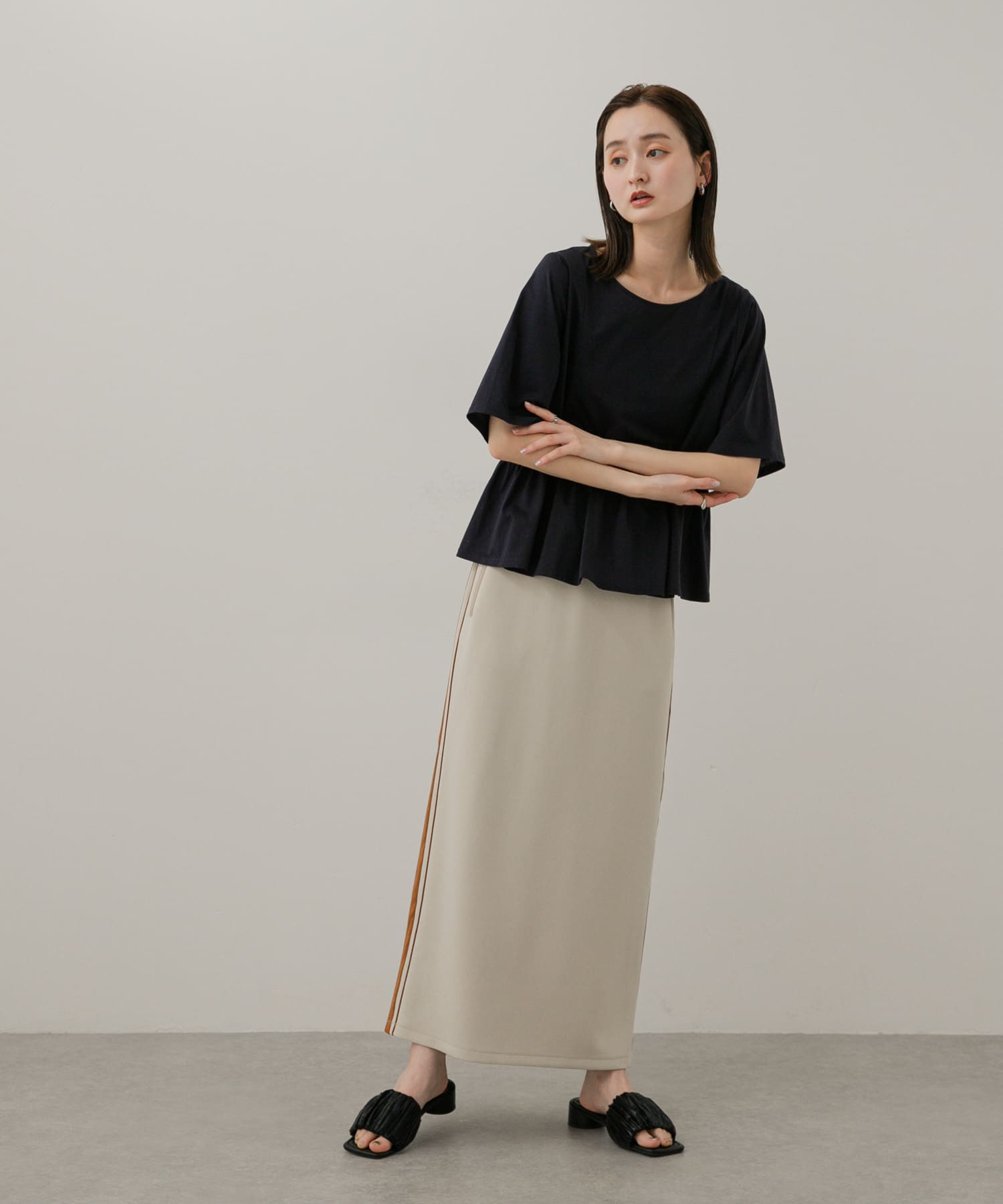 身長：169cm サイズ：one