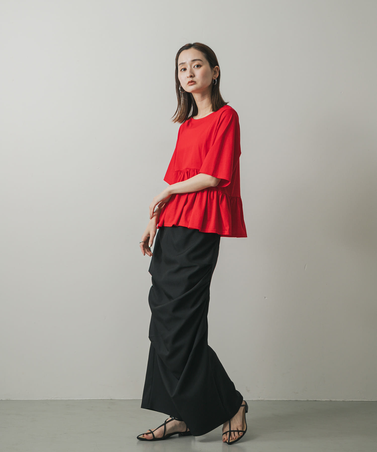 身長：169cm サイズ：one