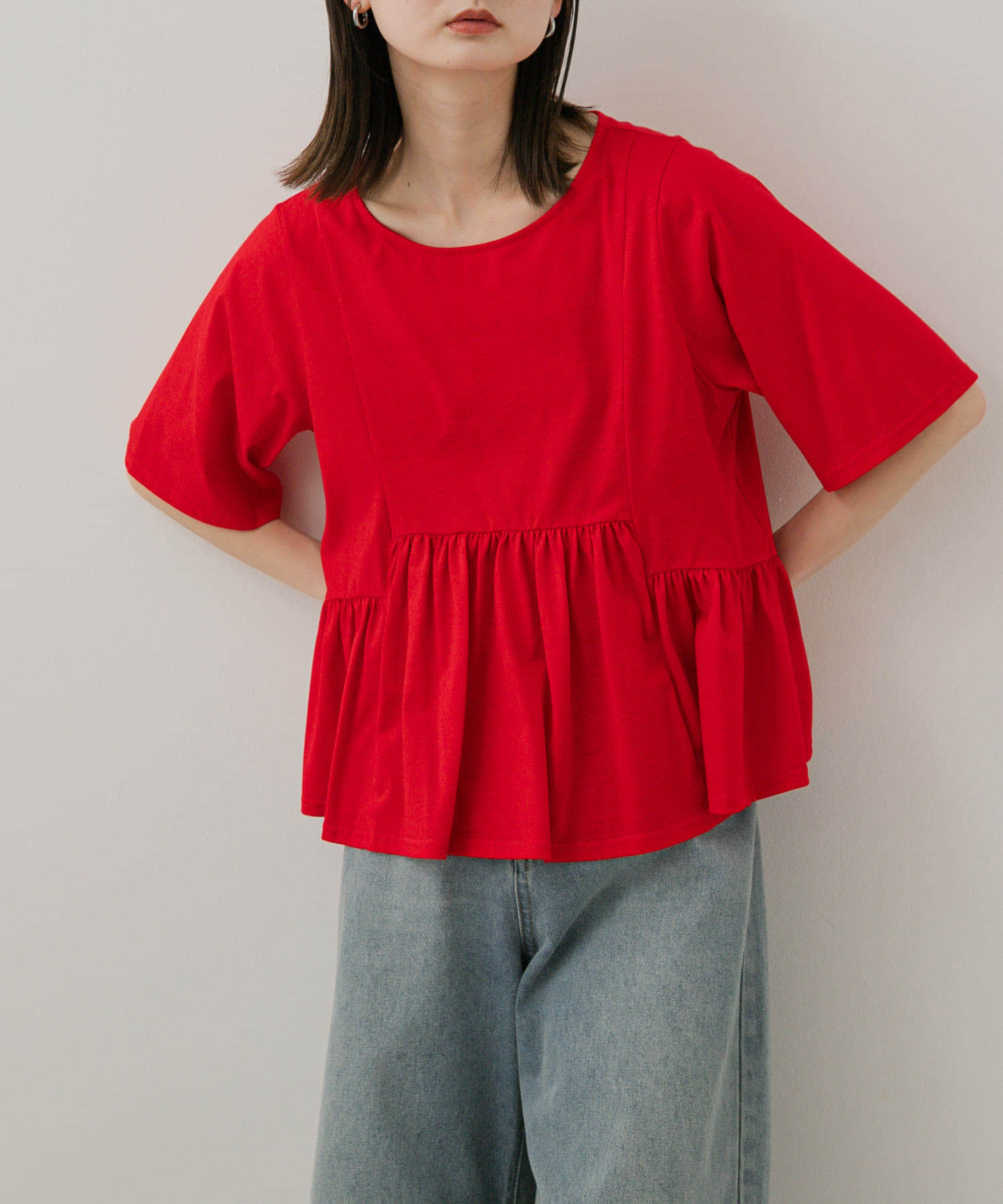 身長：169cm サイズ：one