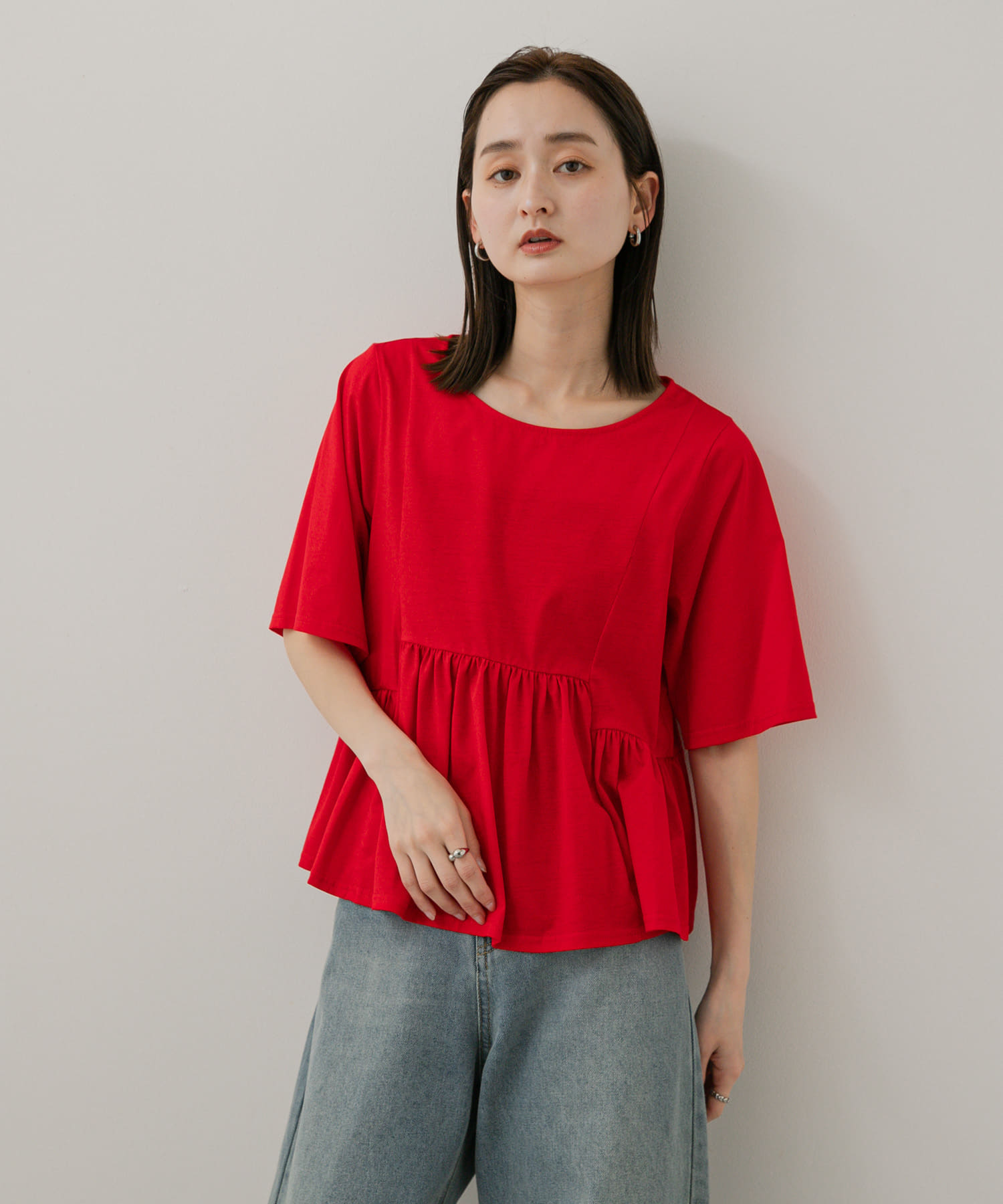 身長：169cm サイズ：one